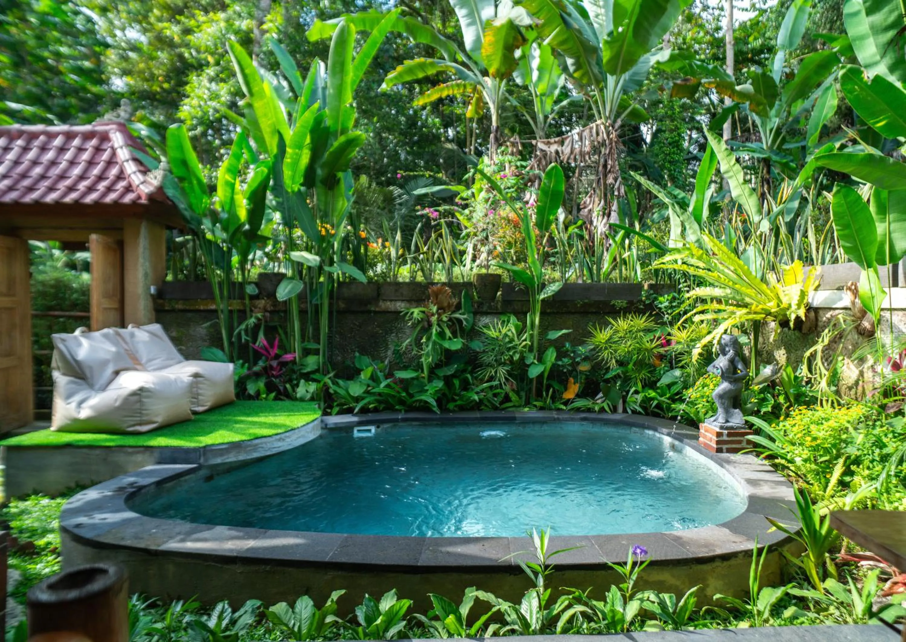 Pool view in Prayatna Villas