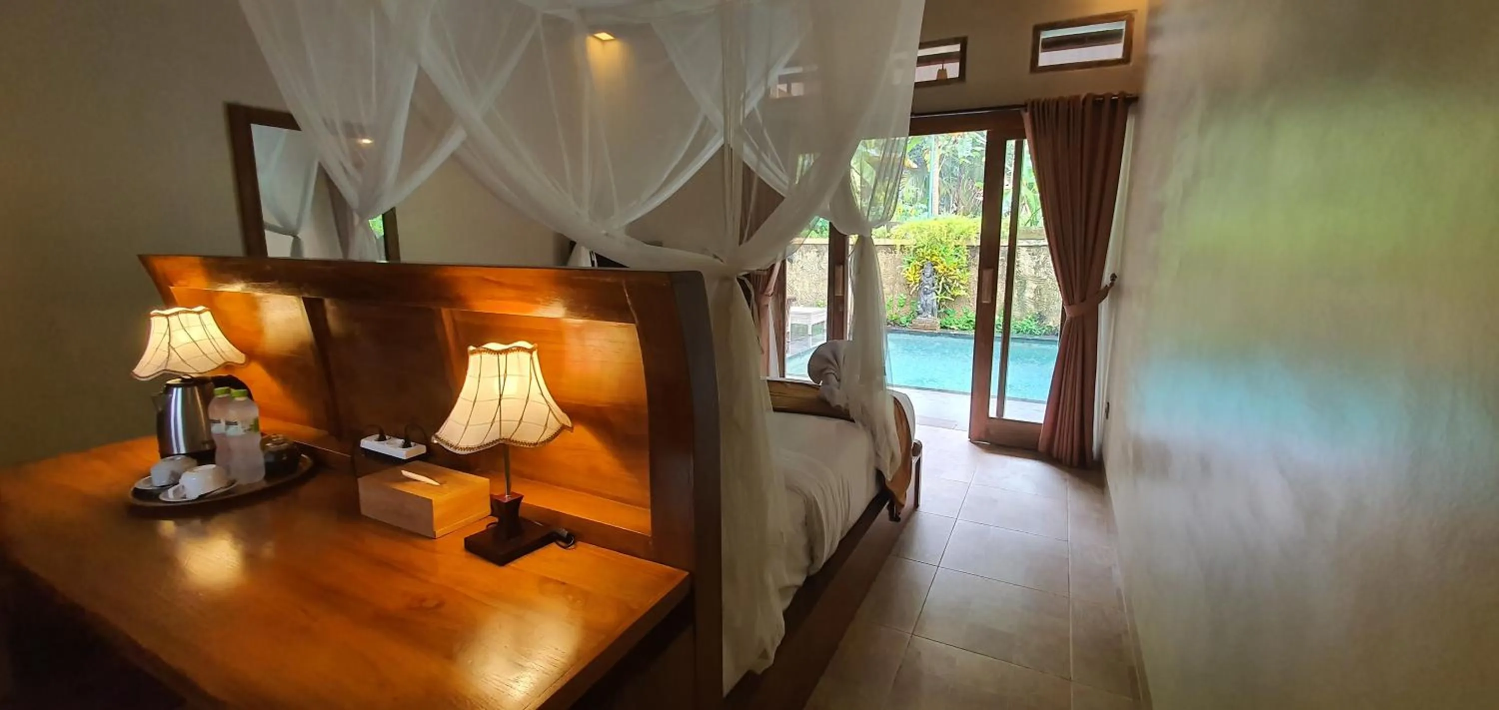 Bed in Prayatna Villas