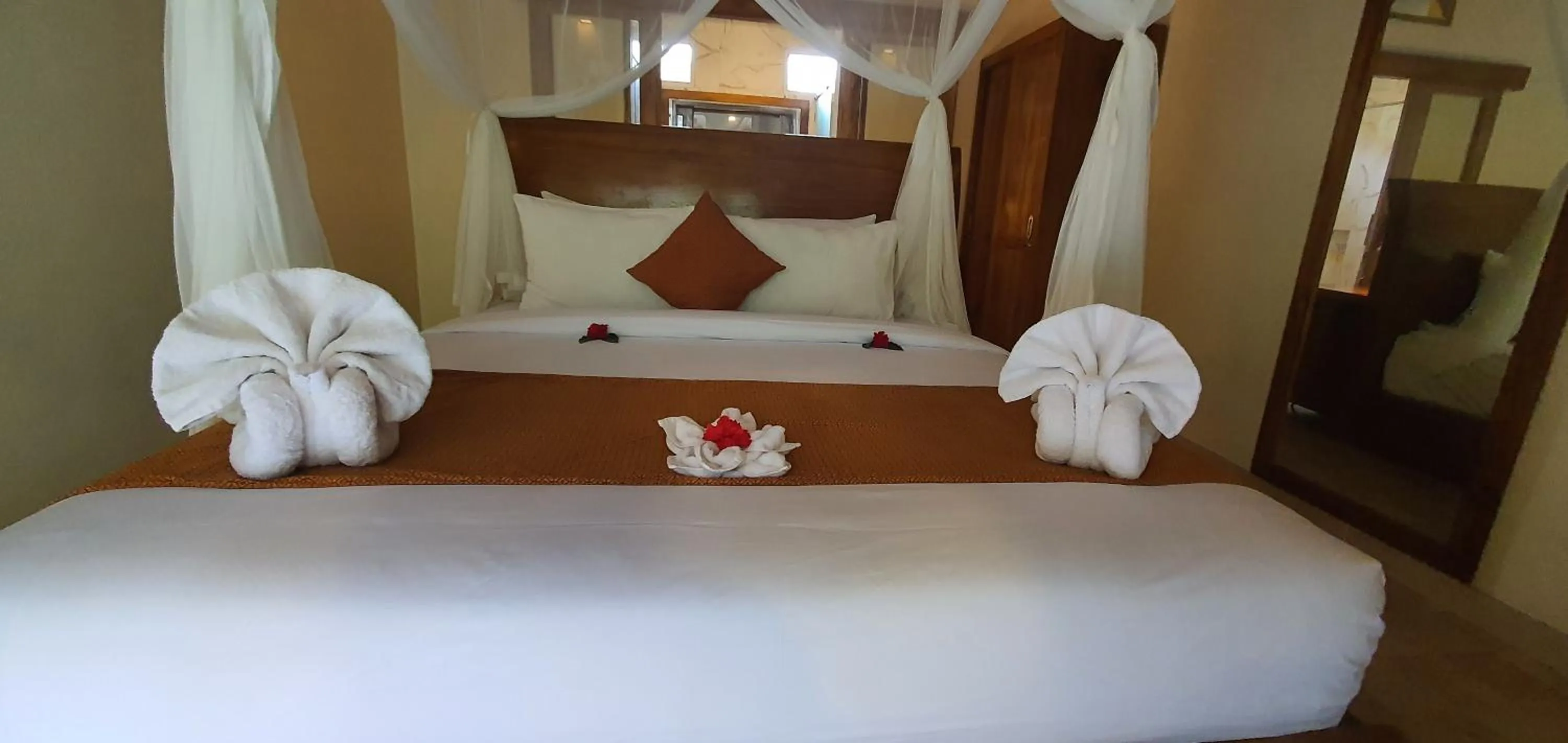 Bed in Prayatna Villas