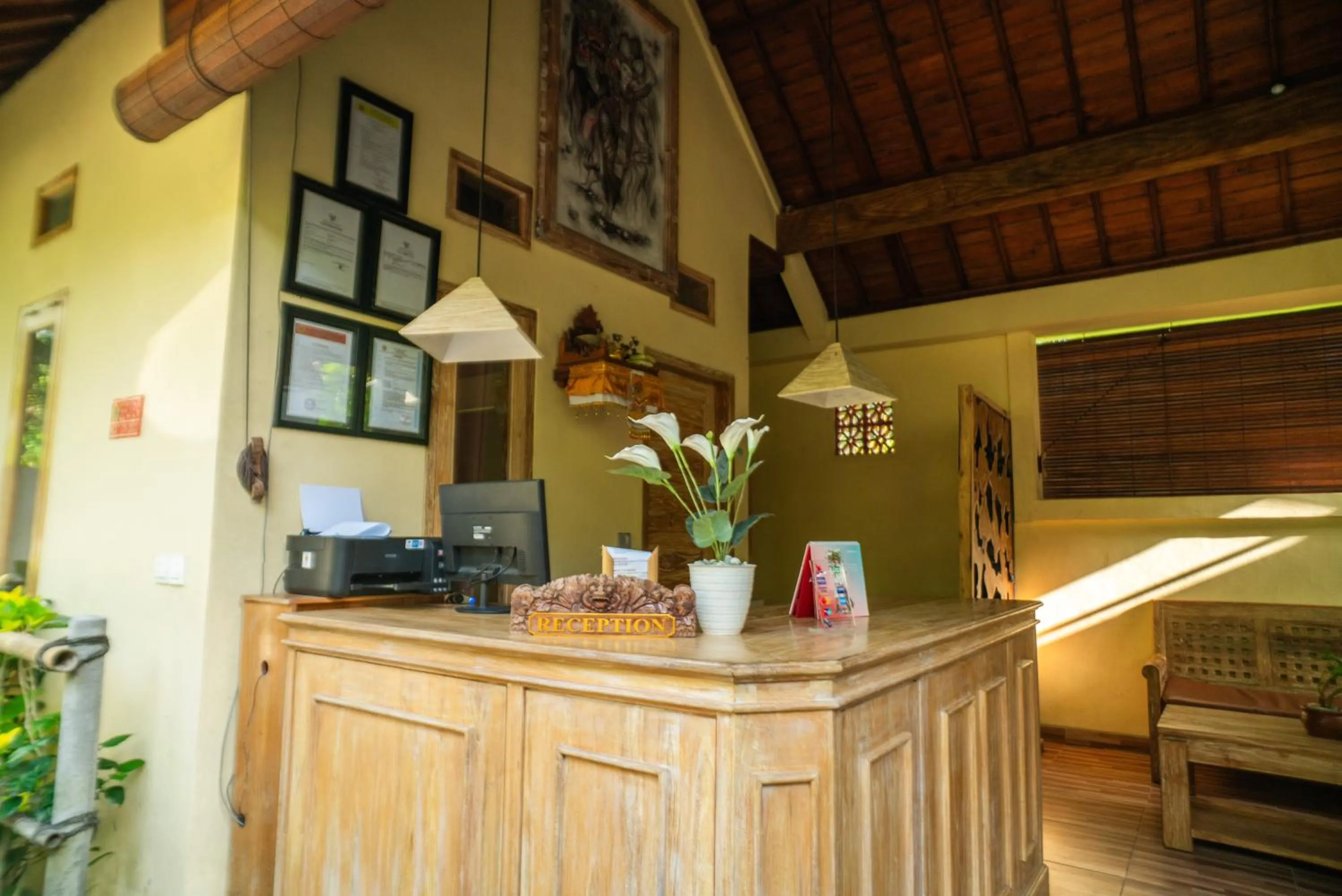 Lobby or reception in Prayatna Villas