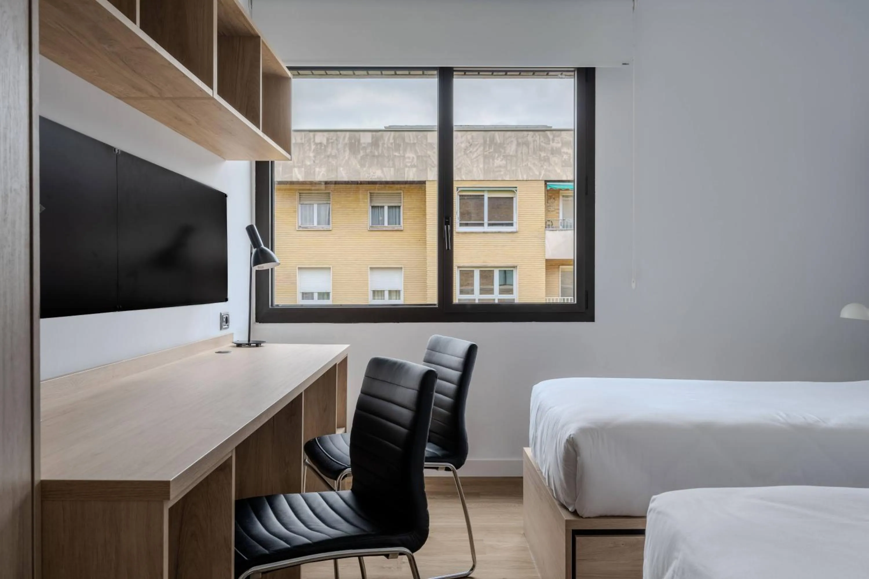 Bed in Micampus Pamplona Student Residence