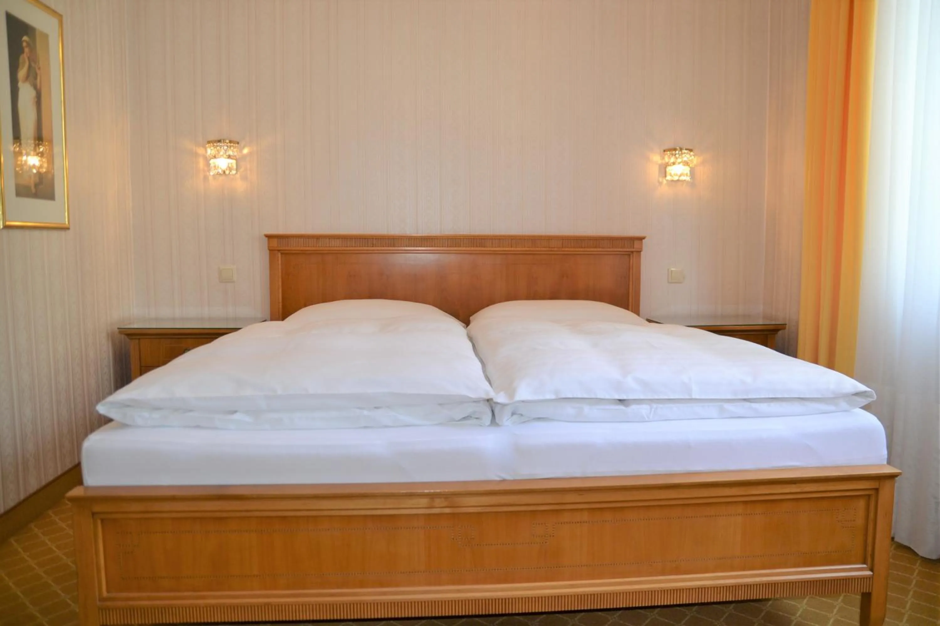 Bed in Hotel An Der Wien