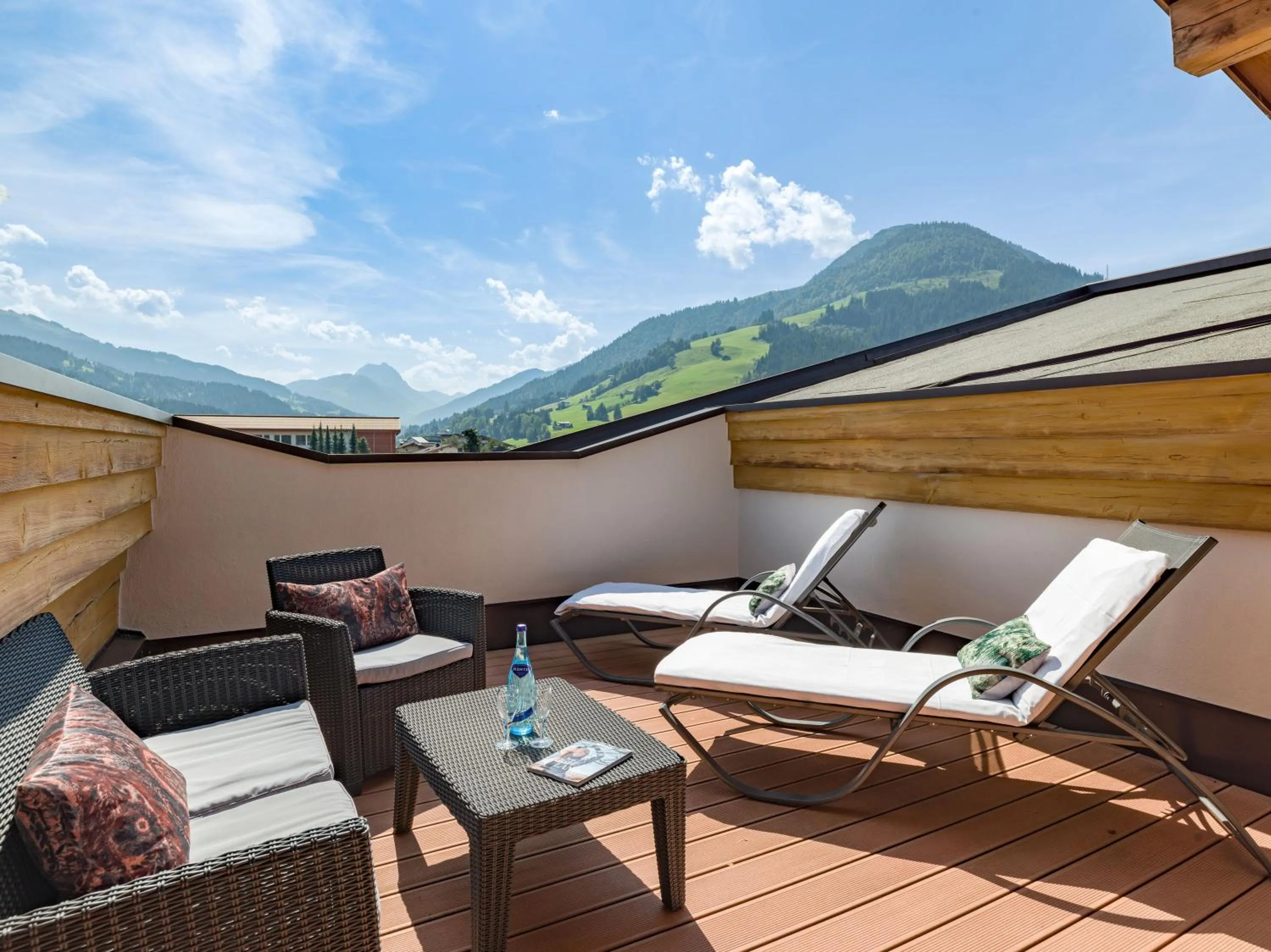 Balcony/Terrace in Hotel & Spa Sonne 4 Sterne Superior