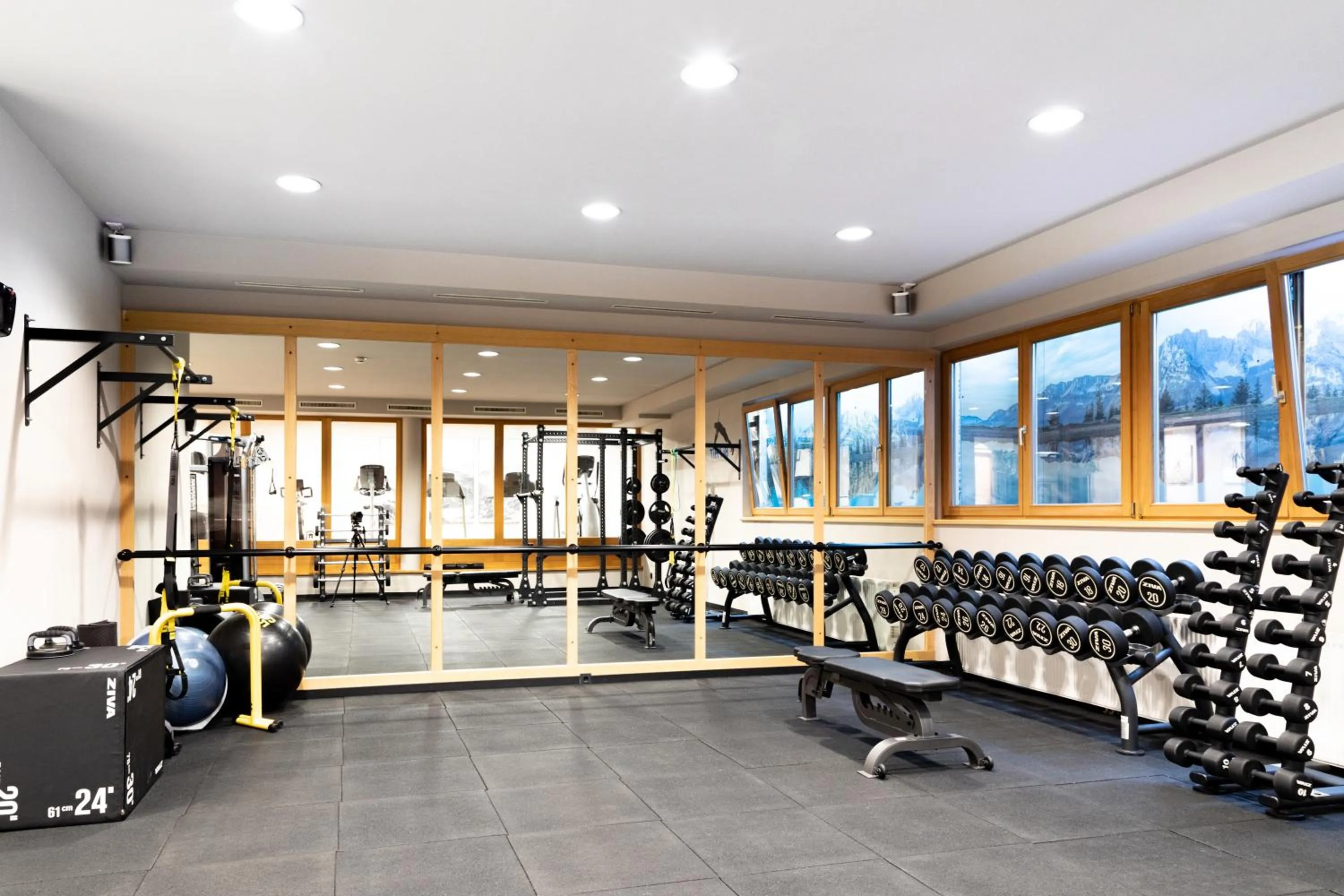 Fitness centre/facilities in Hotel & Spa Sonne 4 Sterne Superior