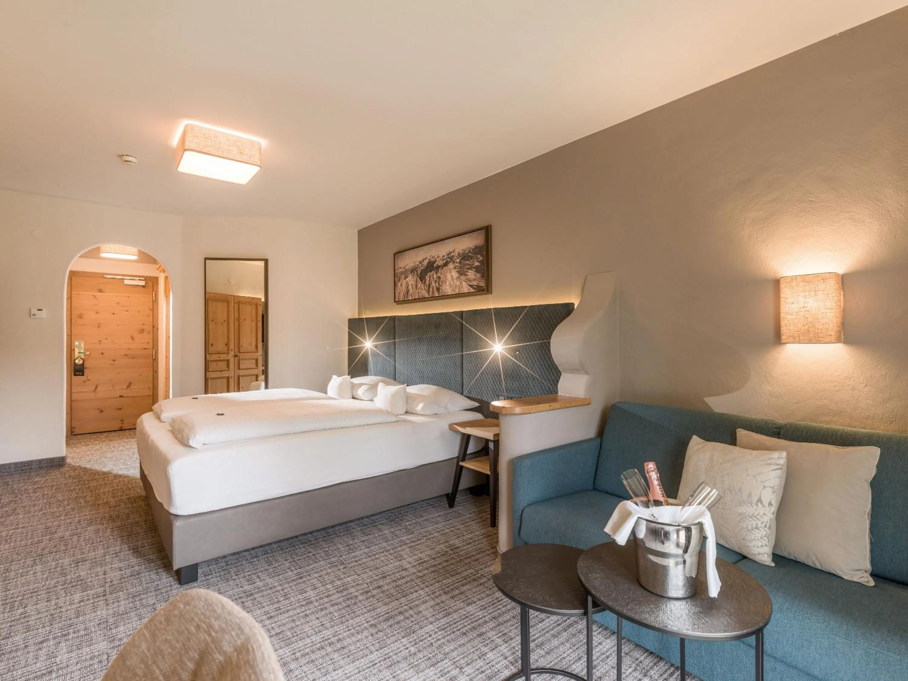 Bed in Hotel & Spa Sonne 4 Sterne Superior