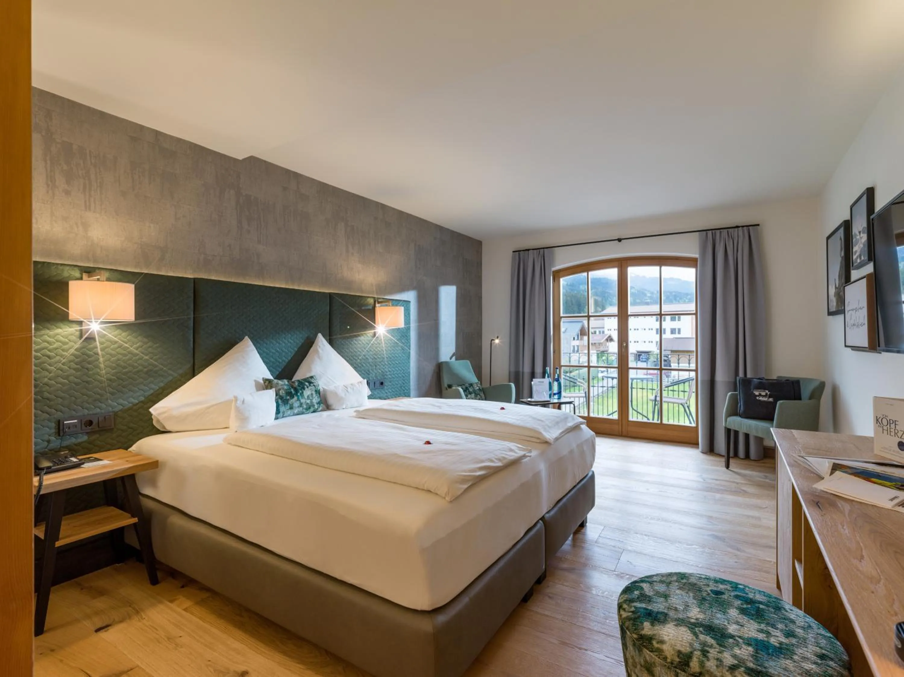 Bed in Hotel & Spa Sonne 4 Sterne Superior