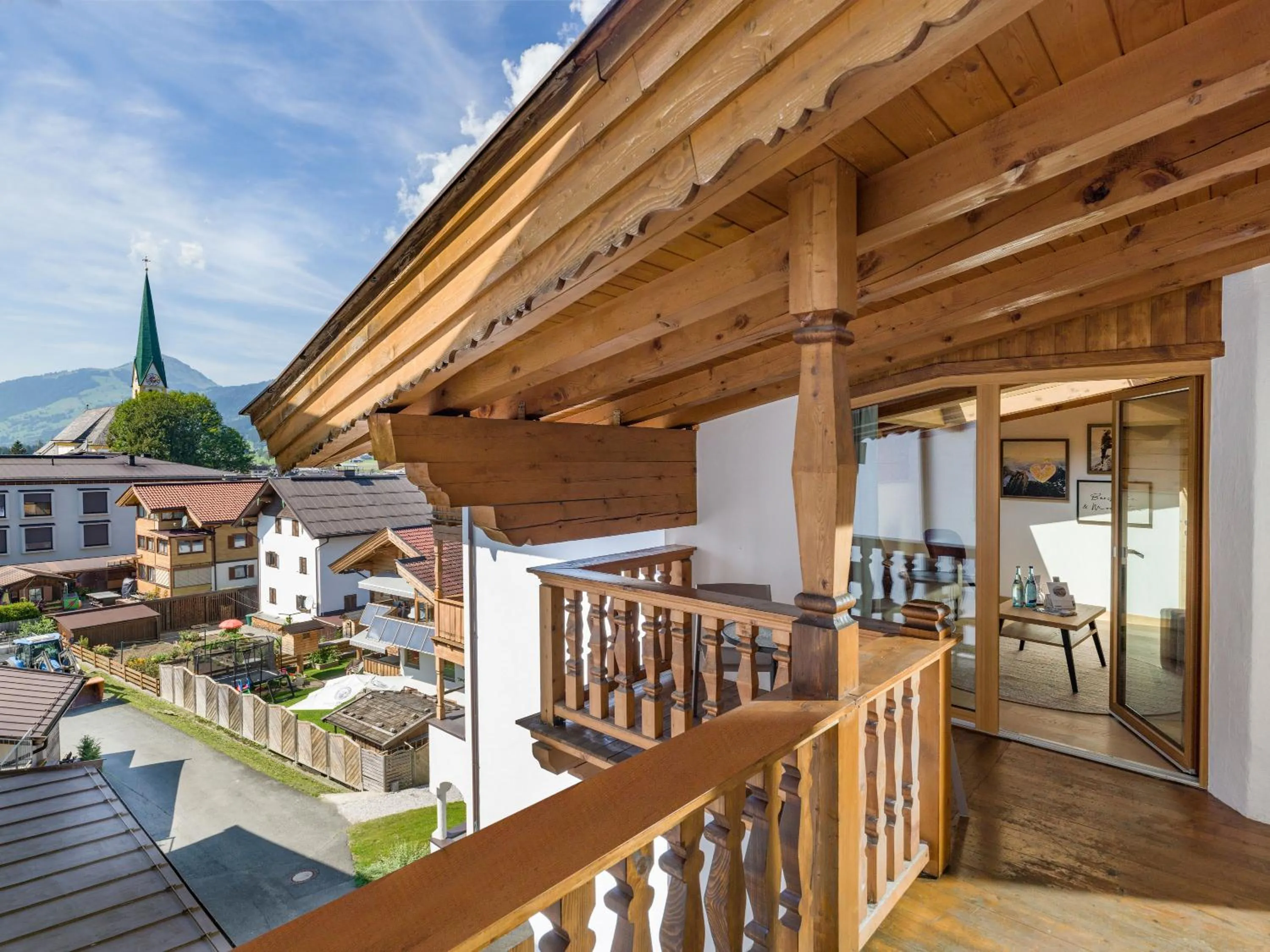 Balcony/Terrace in Hotel & Spa Sonne 4 Sterne Superior