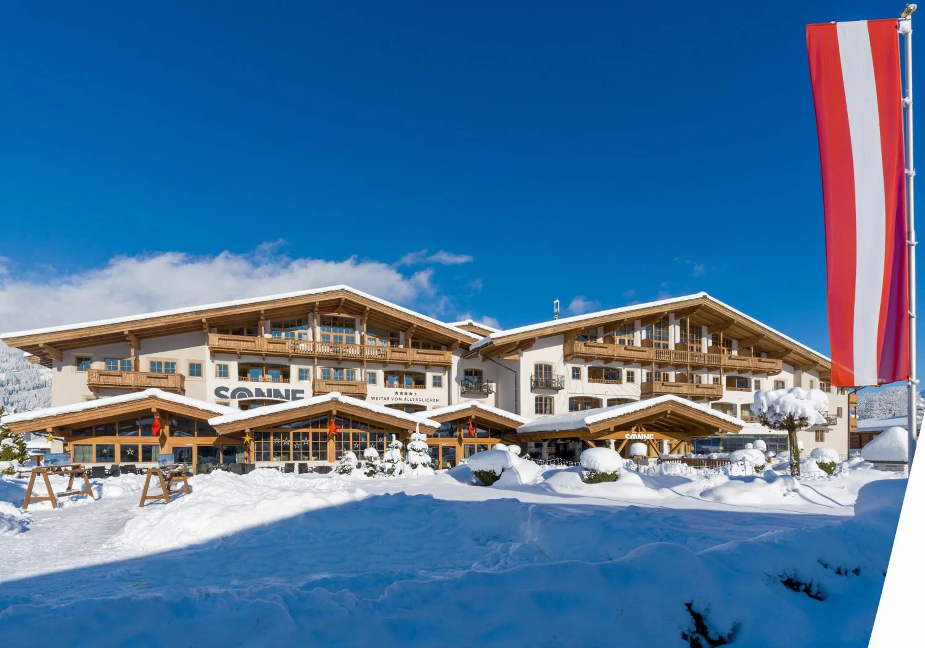 Property building in Hotel & Spa Sonne 4 Sterne Superior