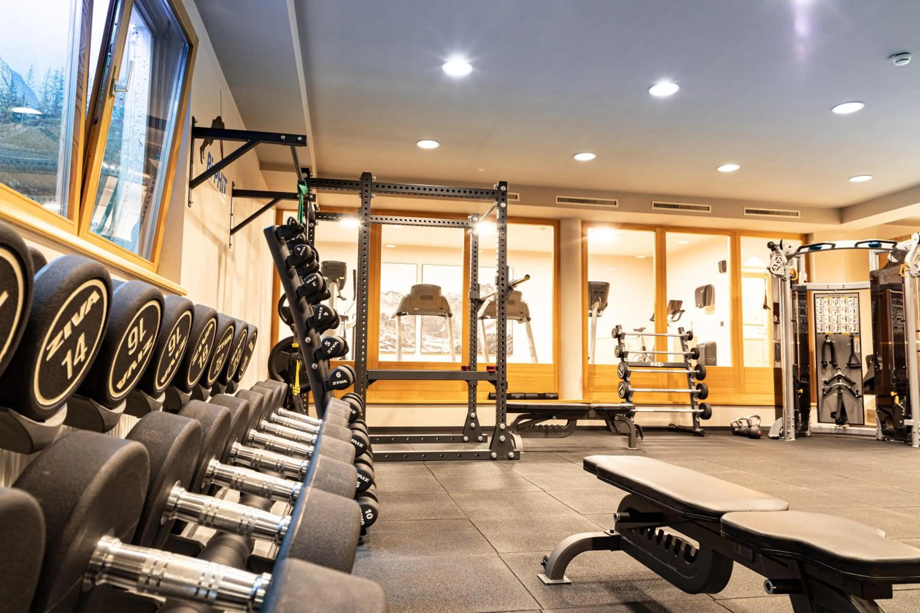 Fitness centre/facilities in Hotel & Spa Sonne 4 Sterne Superior