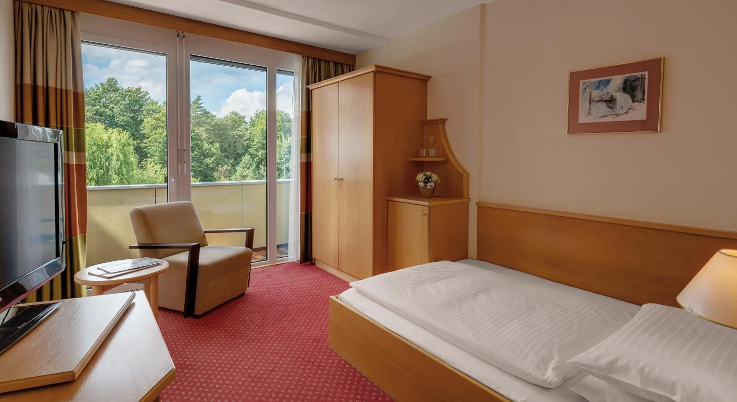 Bed in Hotel Stoiser