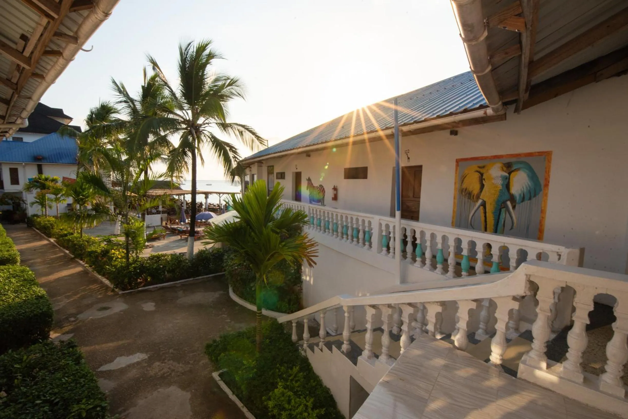 Property building in Zenobia Beach Resort