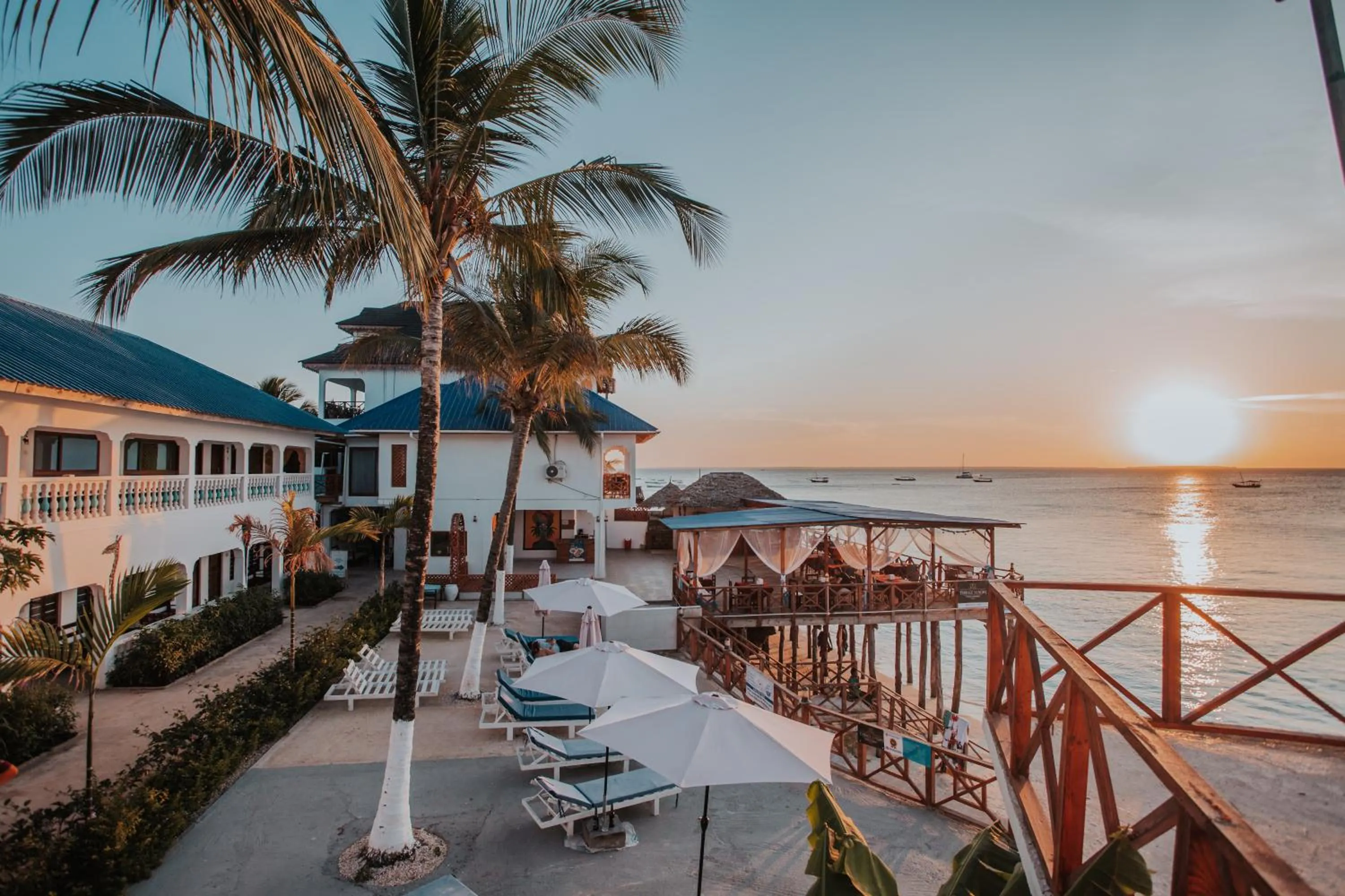 Property building in Zenobia Beach Resort