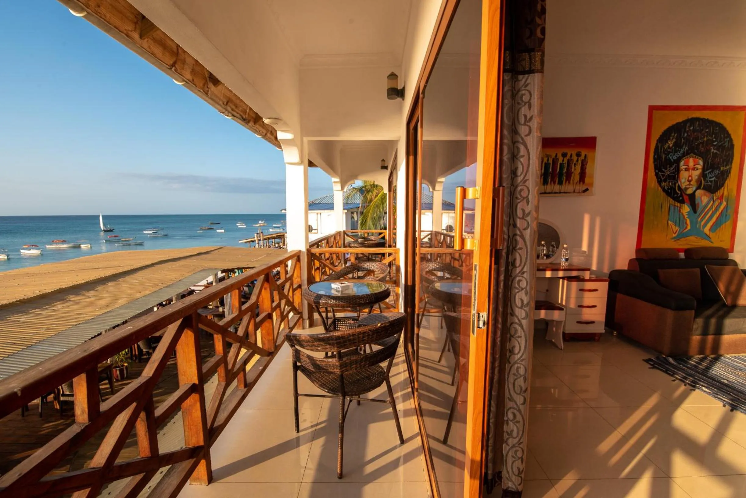 Balcony/Terrace in Zenobia Beach Resort