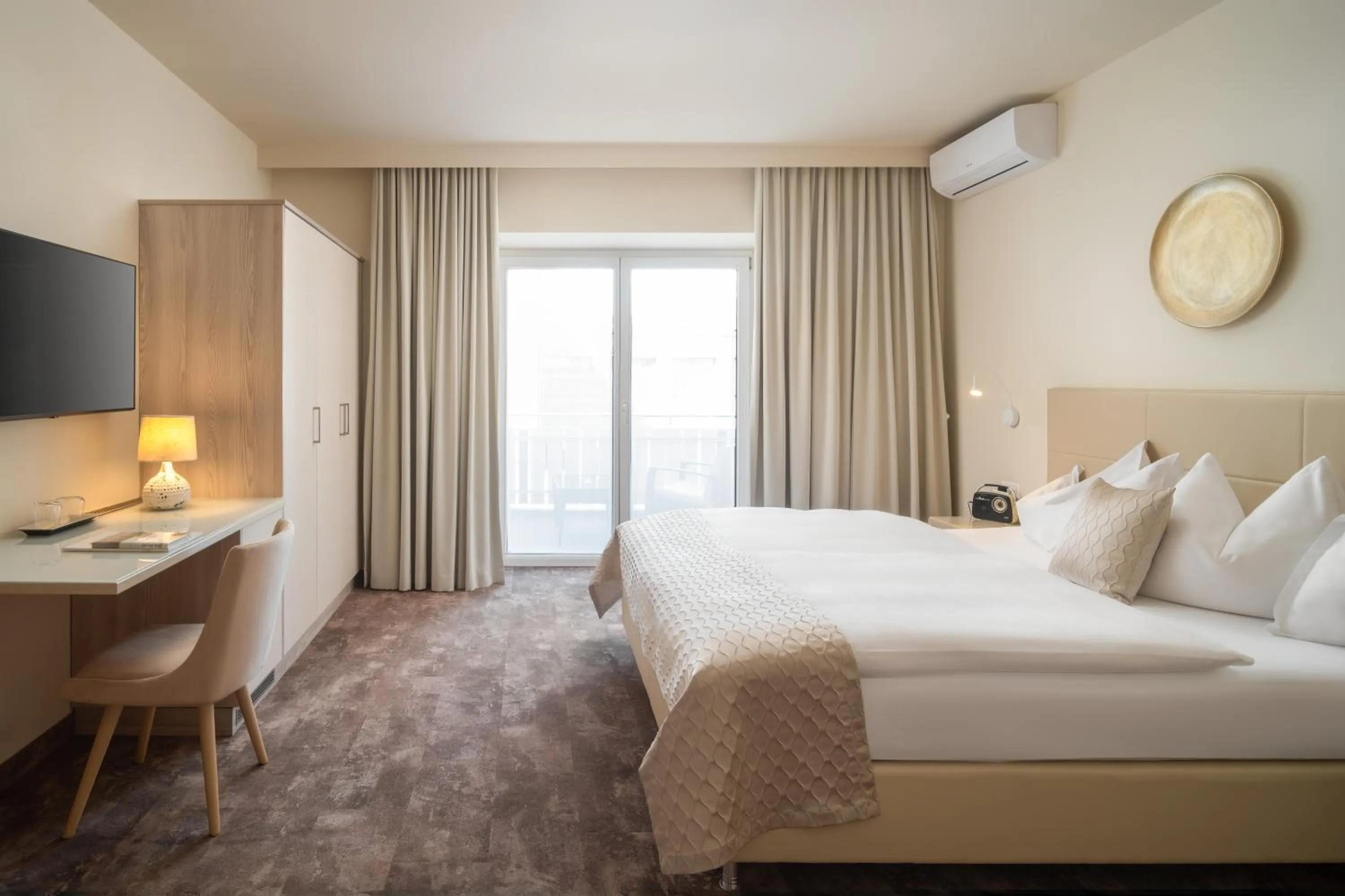 Bed in Hotel Post Wrann