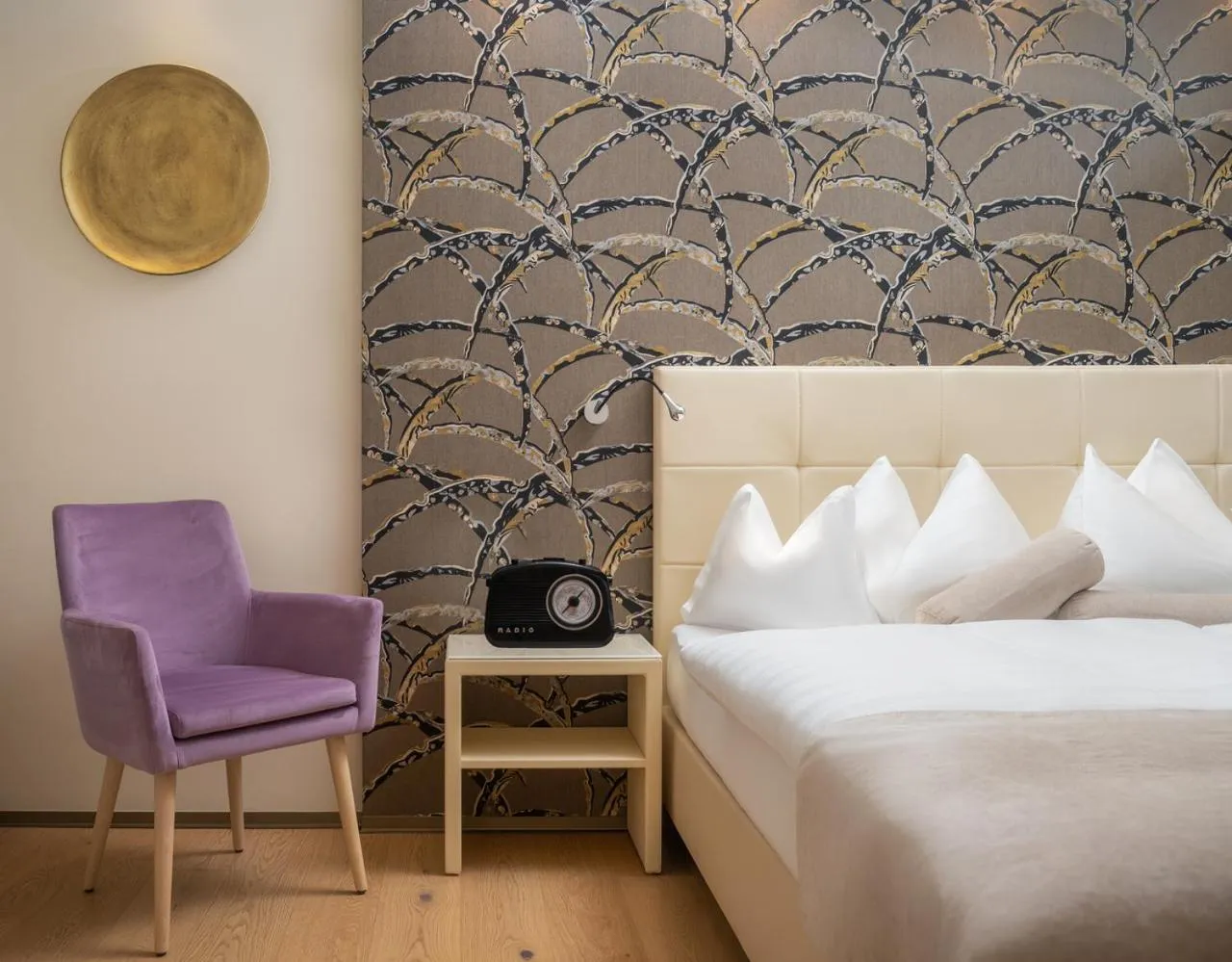 Bed in Hotel Post Wrann