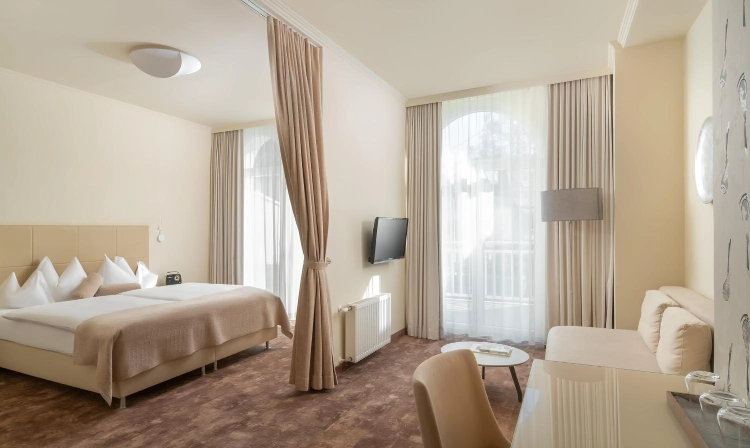 Bed in Hotel Post Wrann