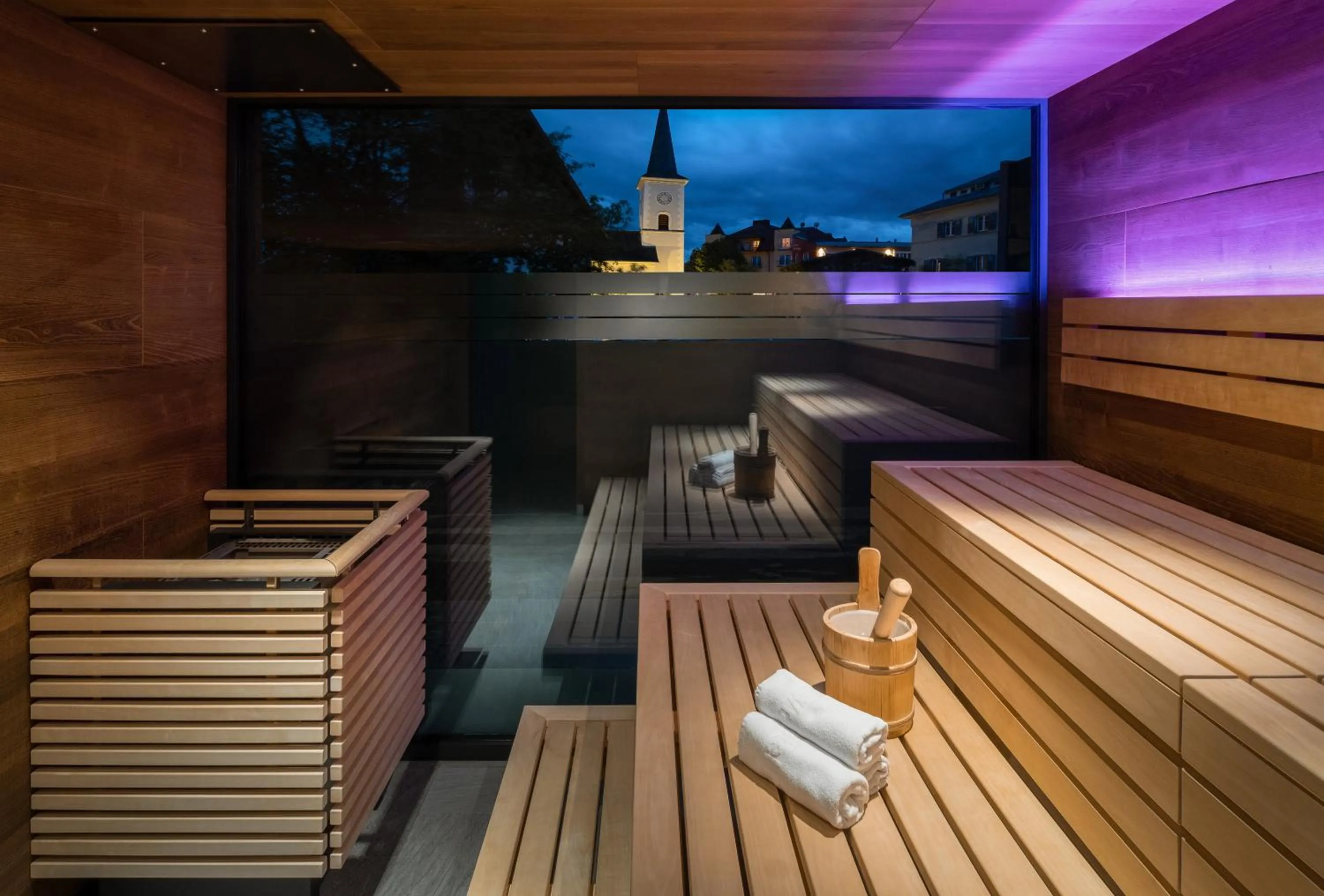 Sauna in Hotel Post Wrann