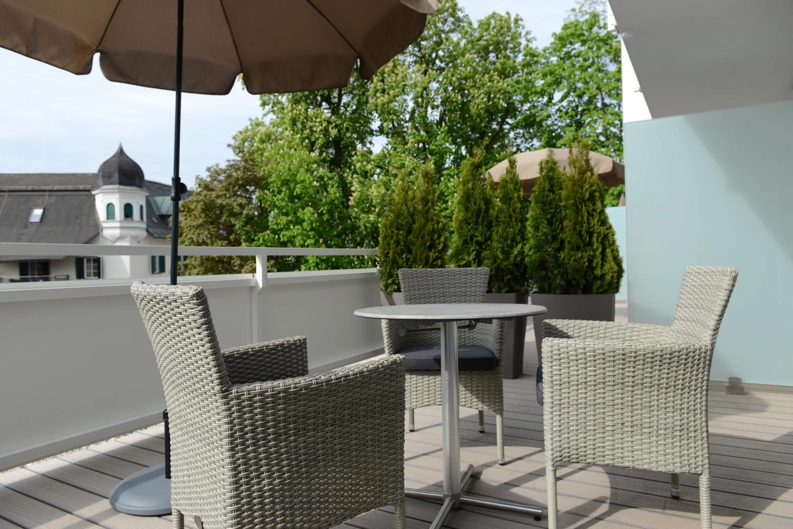 Balcony/Terrace in Hotel Post Wrann