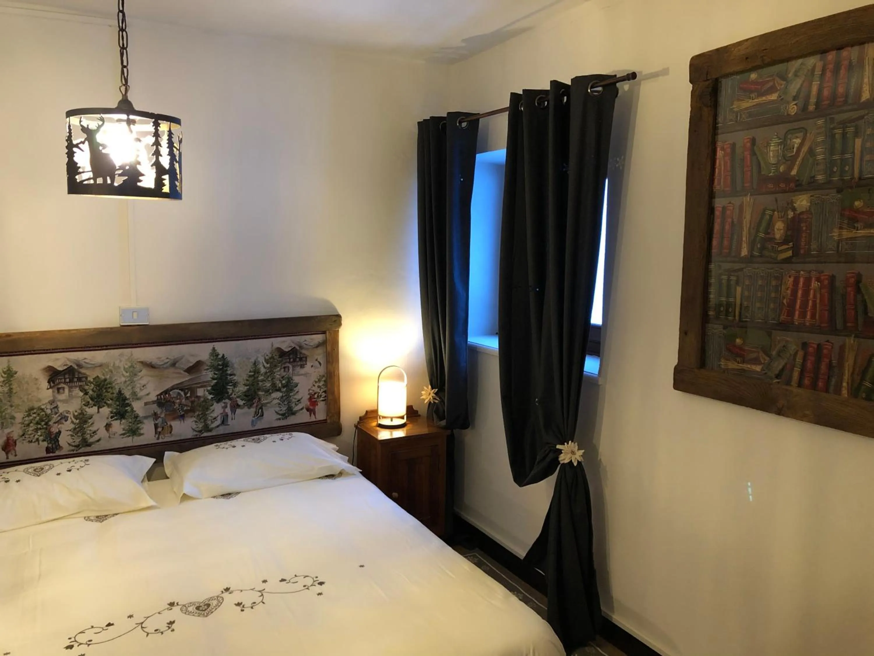 Bed in Rifugio Baita Gimont