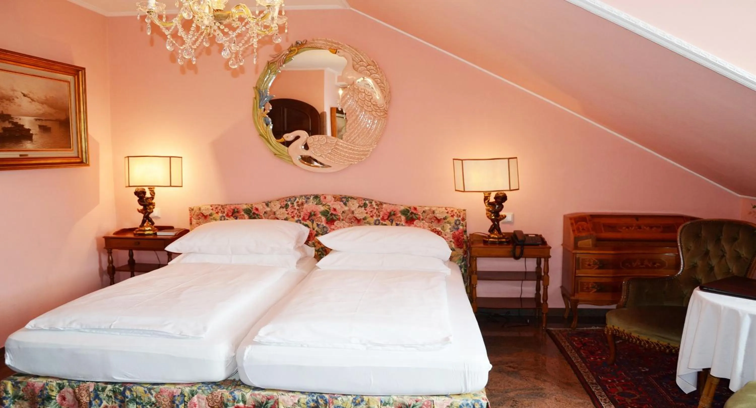 Photo of the whole room, Bed in Seehotel Porcia