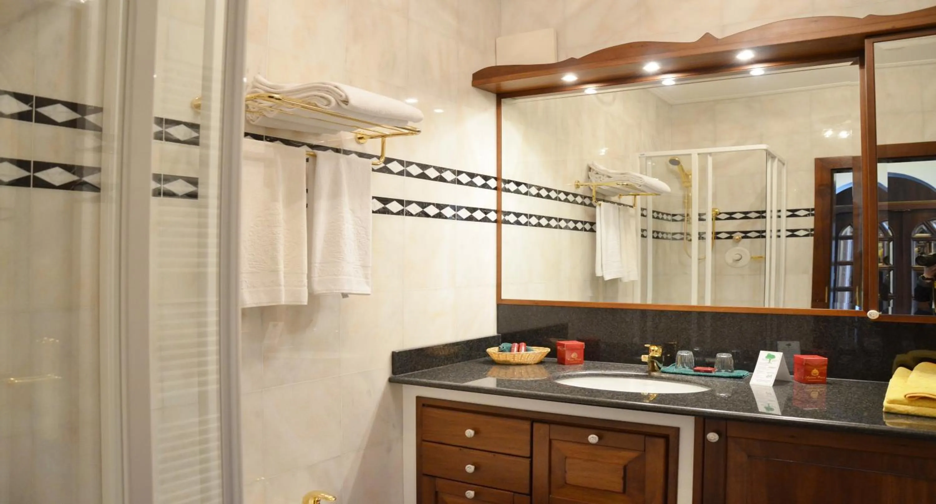 Bathroom in Seehotel Porcia