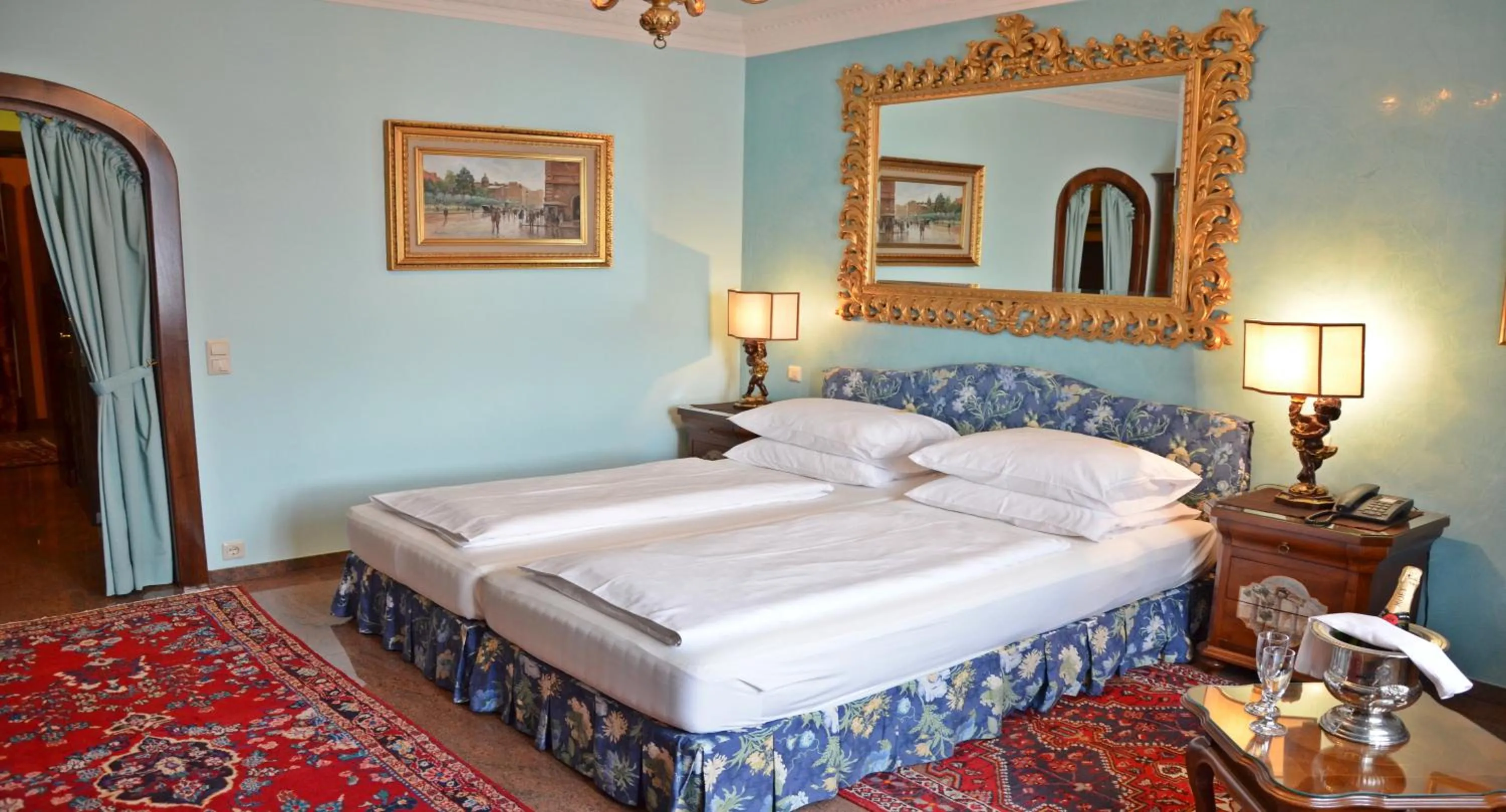 Photo of the whole room, Bed in Seehotel Porcia