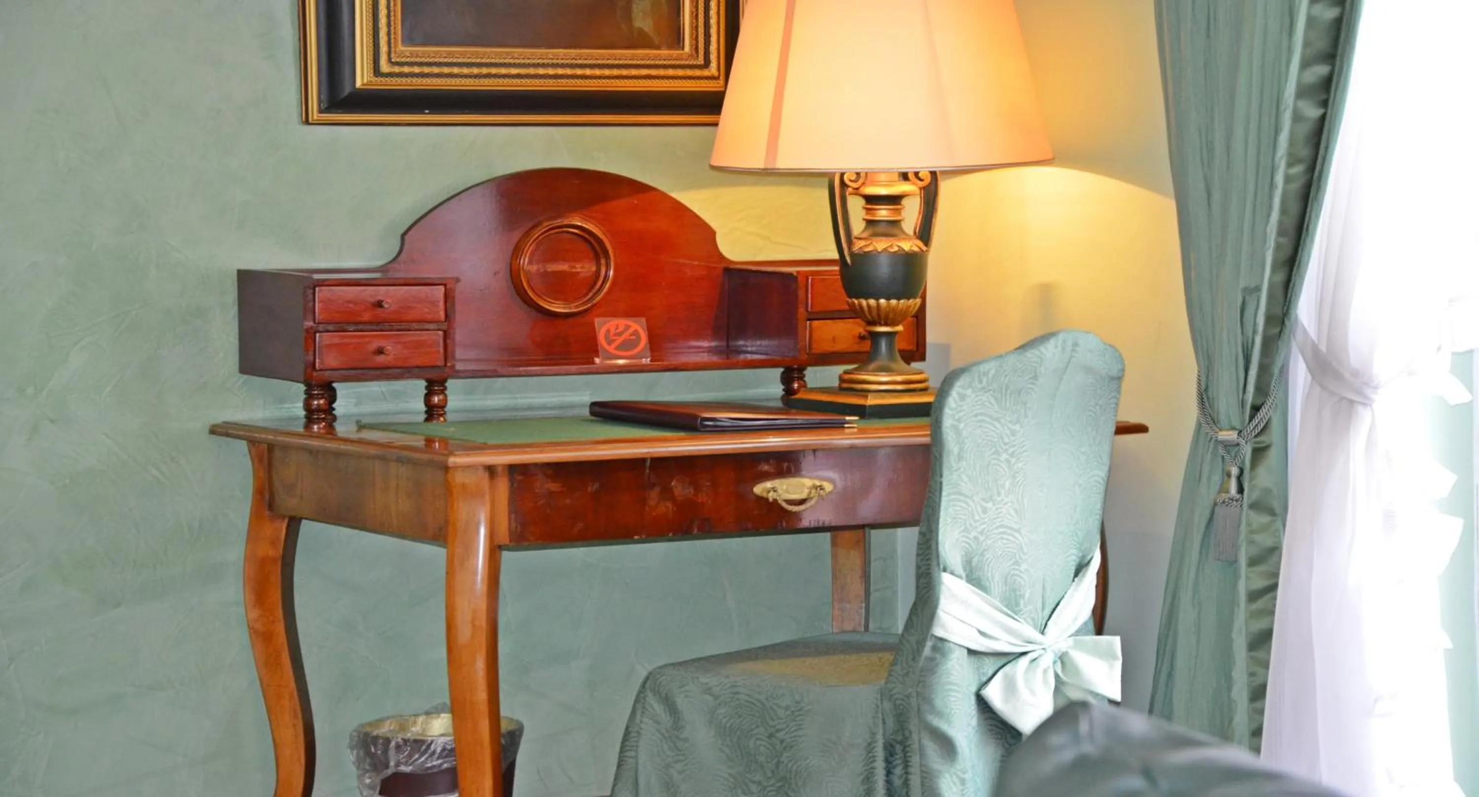 Decorative detail in Seehotel Porcia