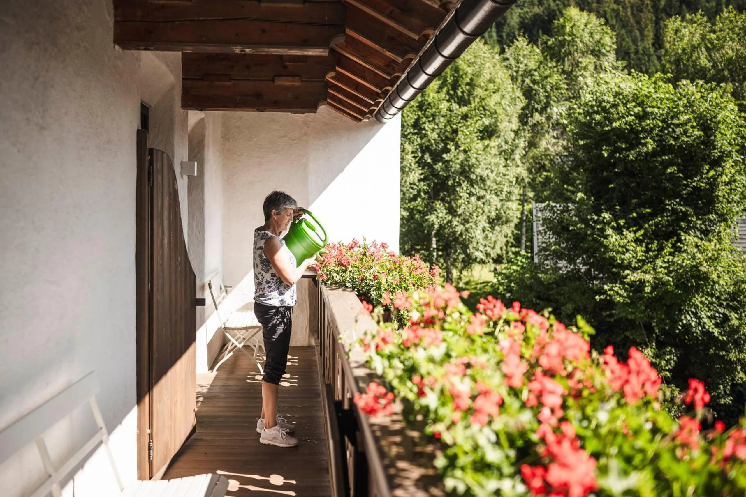 Garden view in Strasserwirt - Ansitz zu Tirol