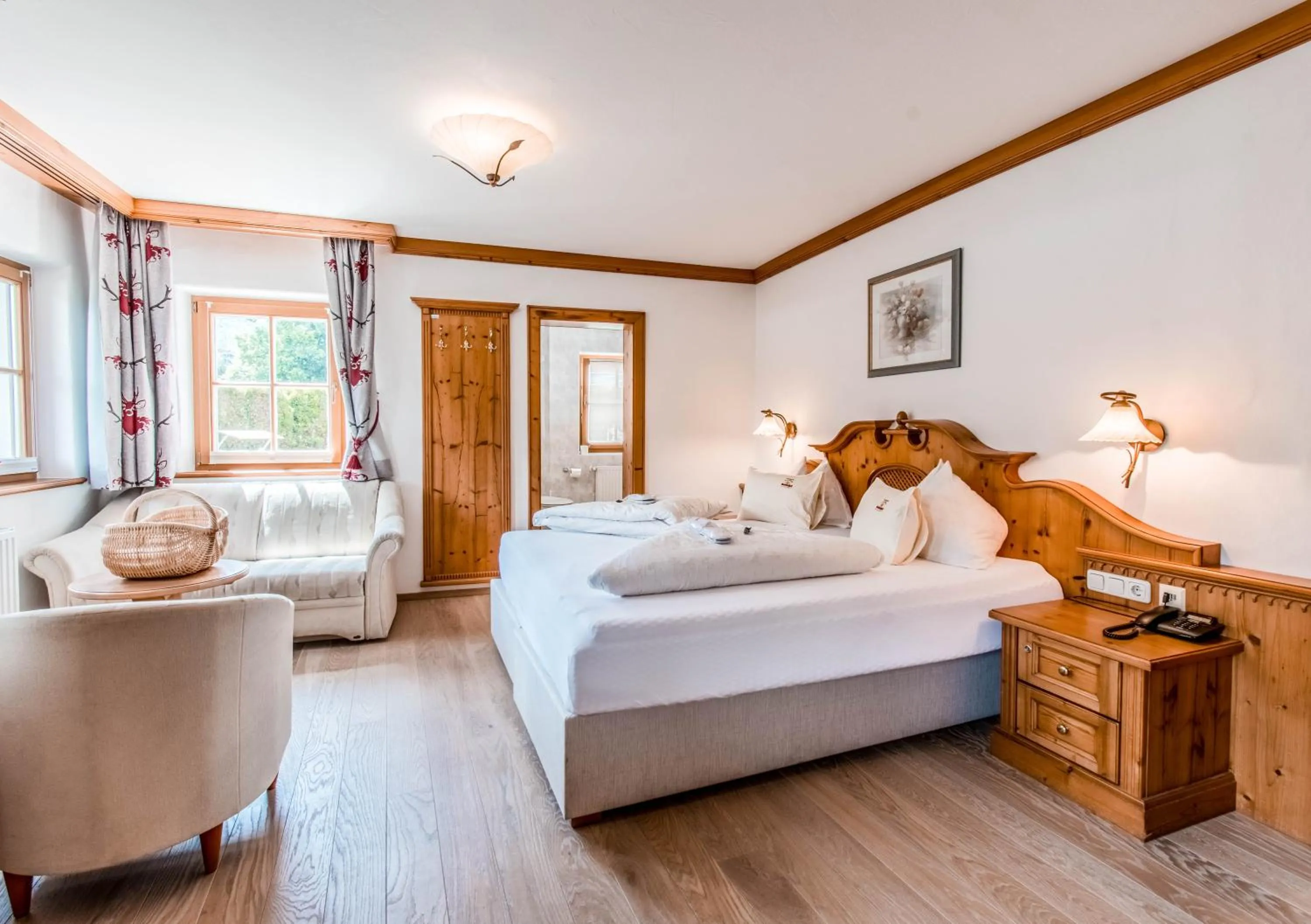 Bedroom, Bed in Vitalhotel Sonnenhof