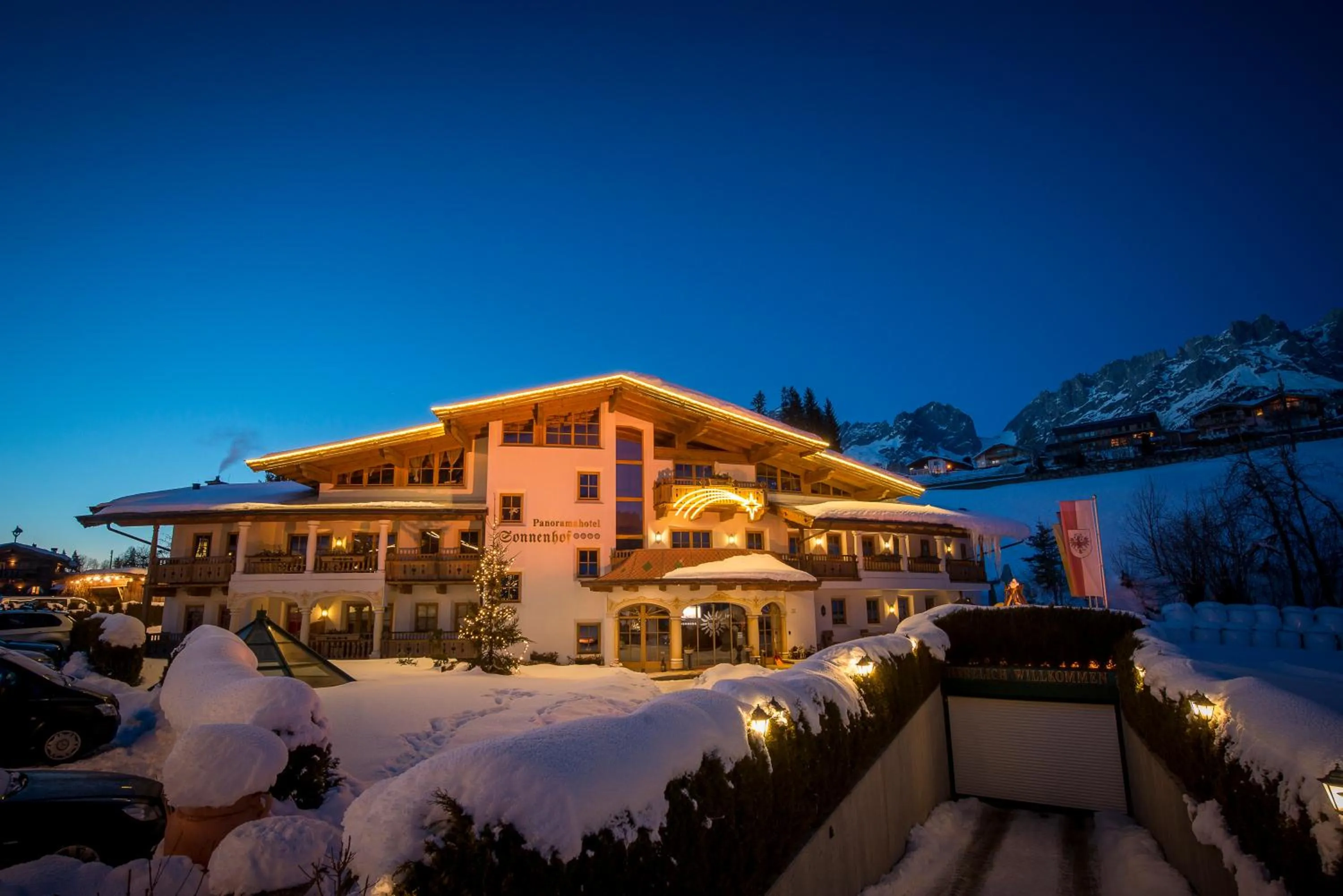 Property building in Vitalhotel Sonnenhof