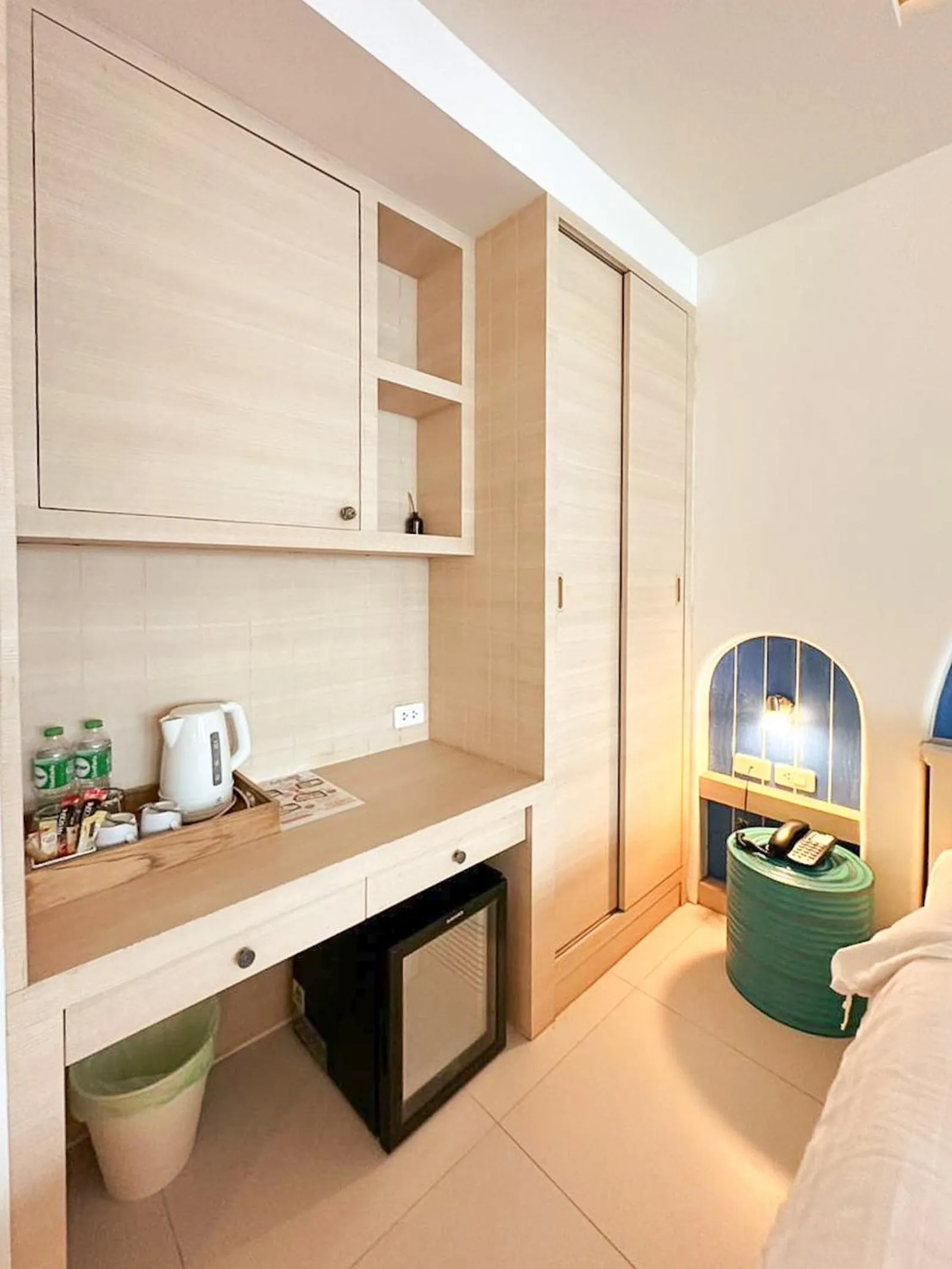 Coffee/tea facilities, Bed in Costa Beach Residence & Jacuzzi