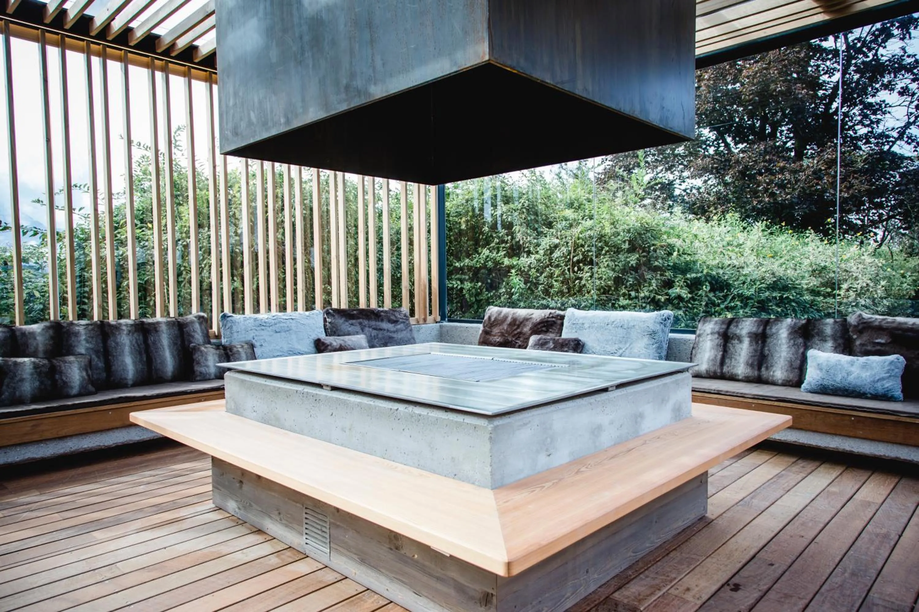 BBQ facilities in Hotel Gerl