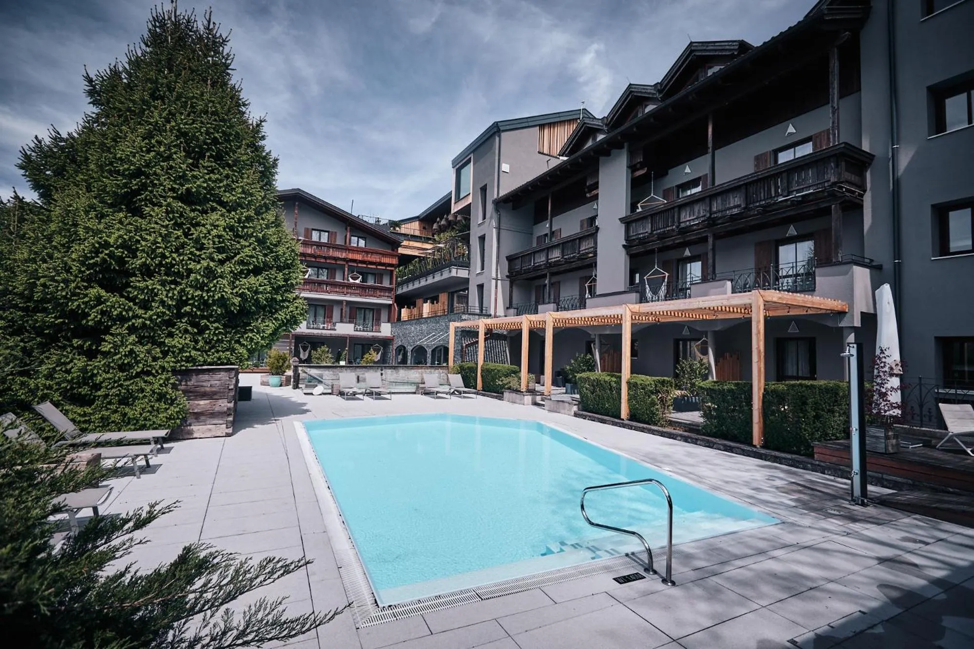 Swimming pool in Hotel Gerl