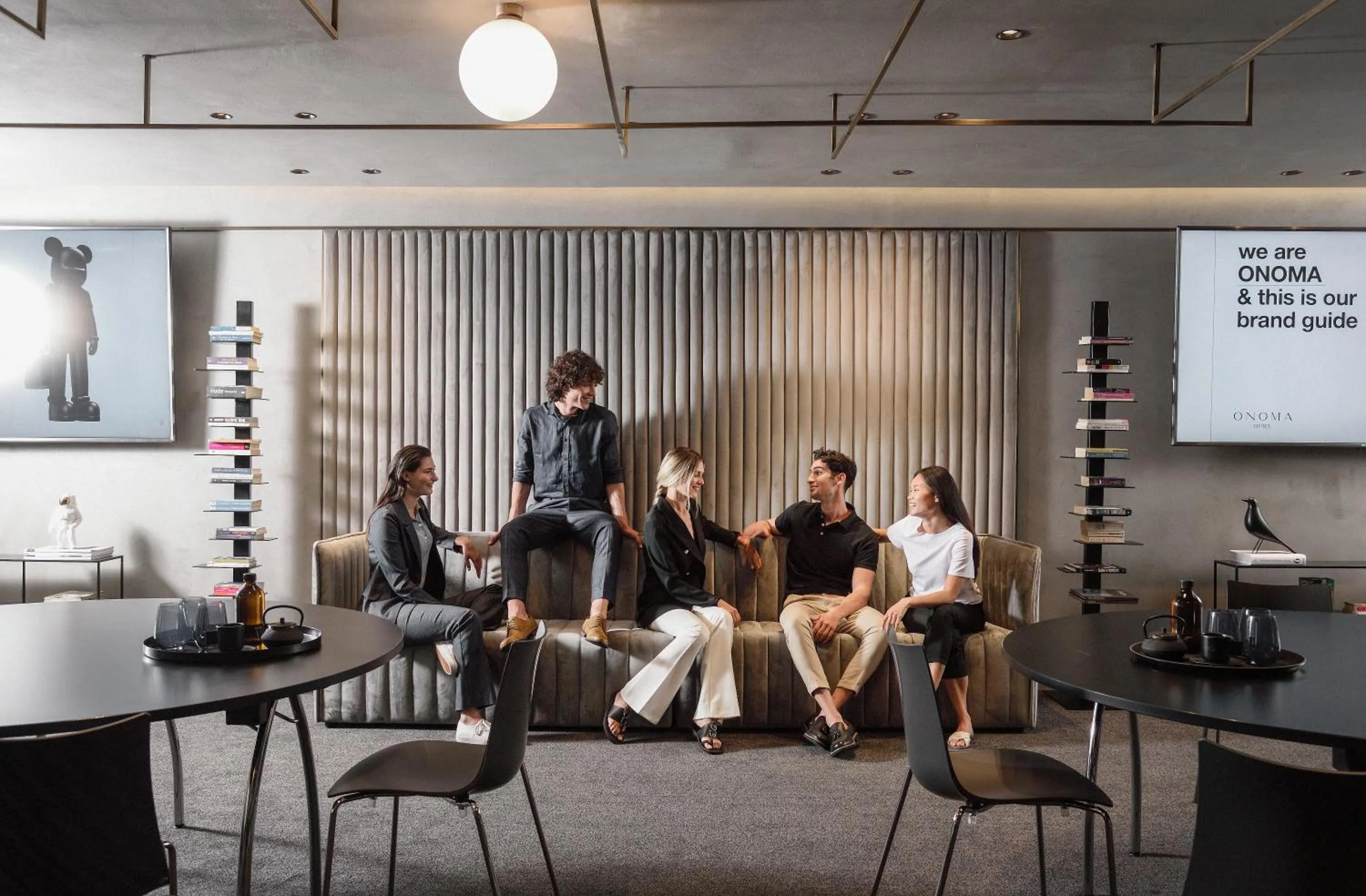 People in ONOMA Hotel