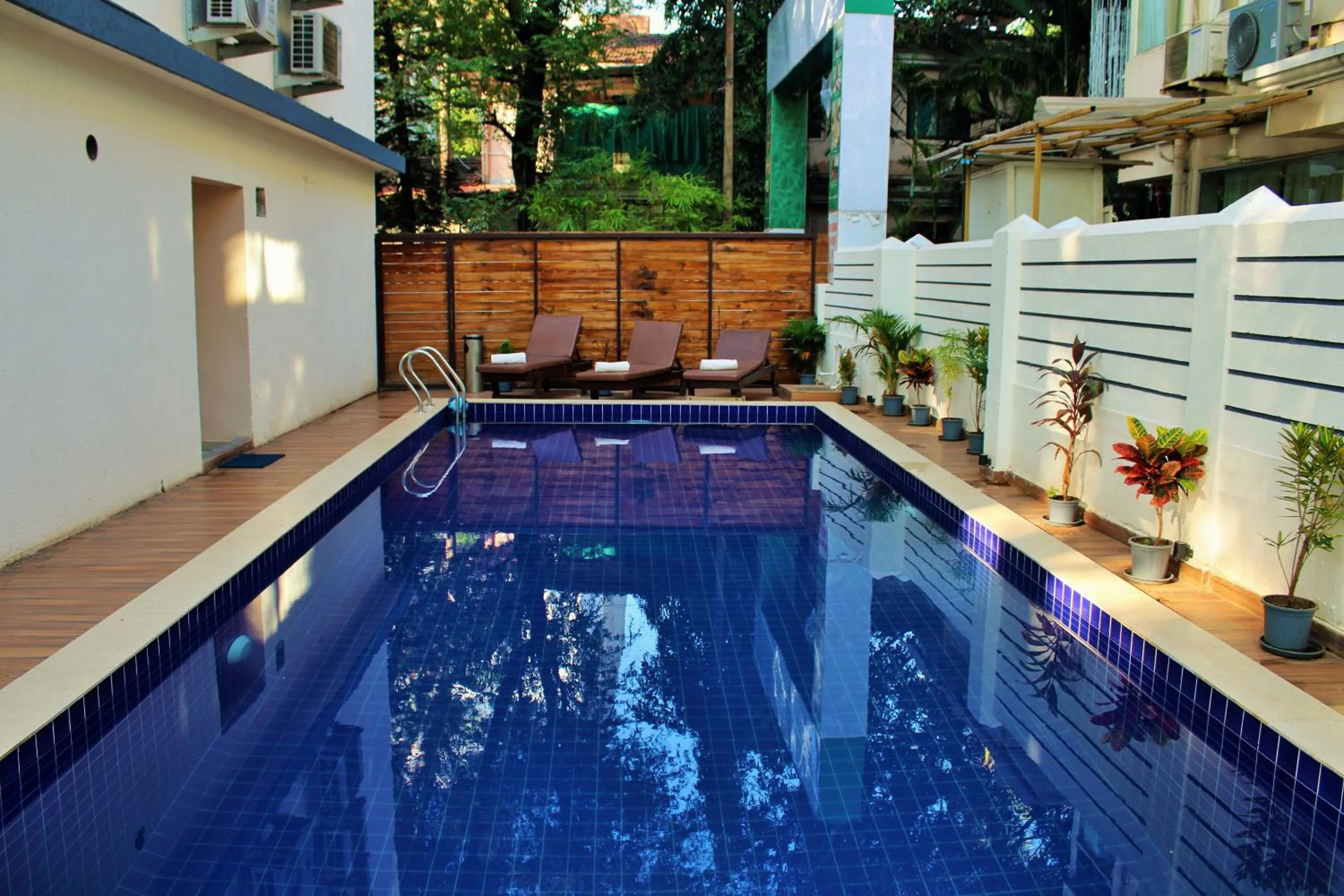 Swimming pool in Wotel Calangute Goa