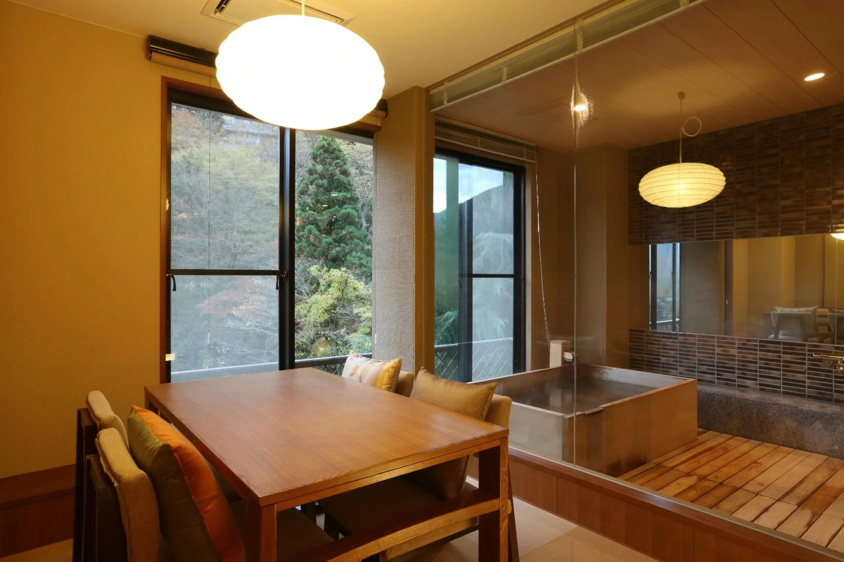 Hot Spring Bath in Hakone Nanase formerly known as Manatei Hakone