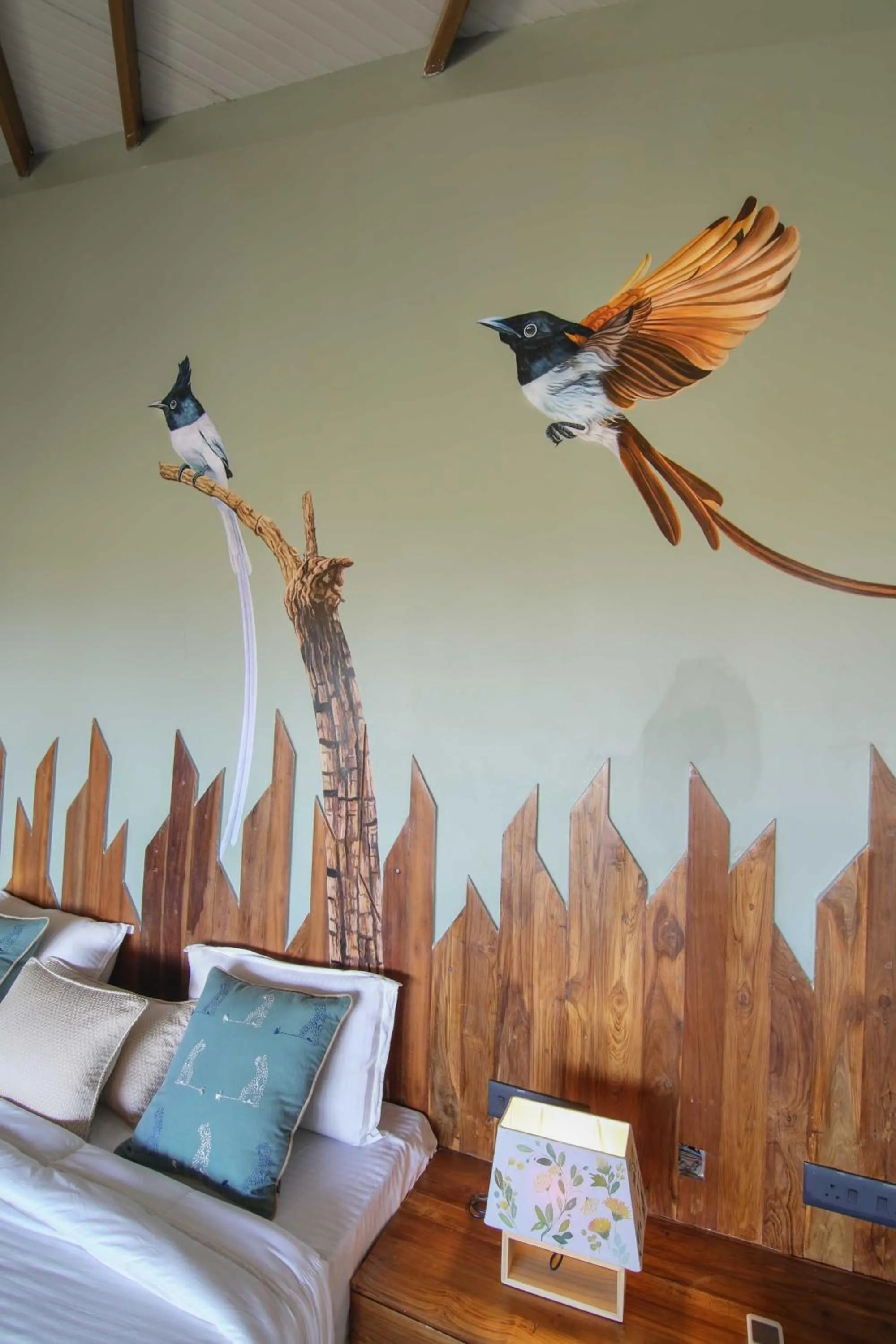 Bedroom, Bed in Tadoba Jungle Camp