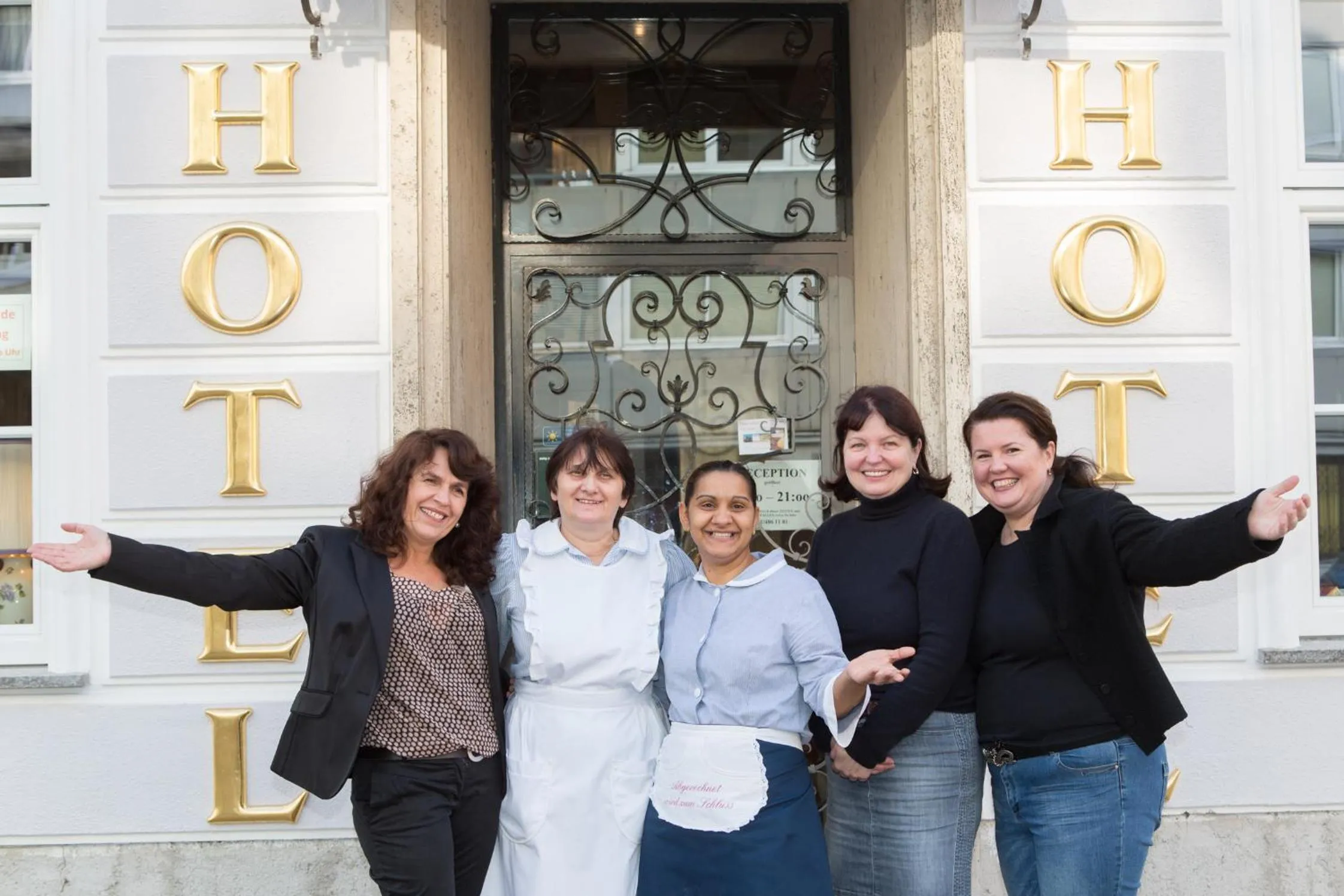 Family in Hotel Schwalbe