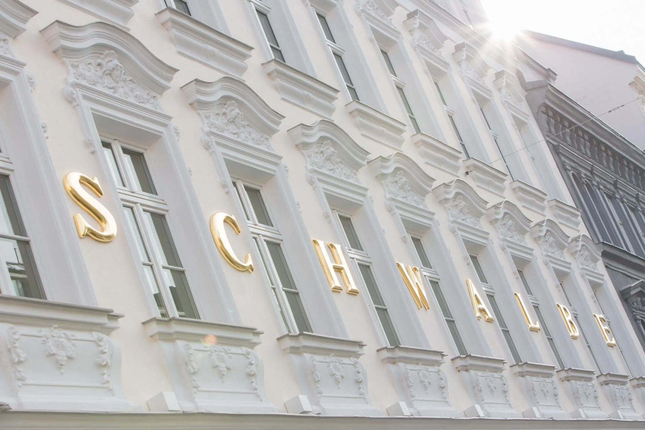 Facade/entrance in Hotel Schwalbe