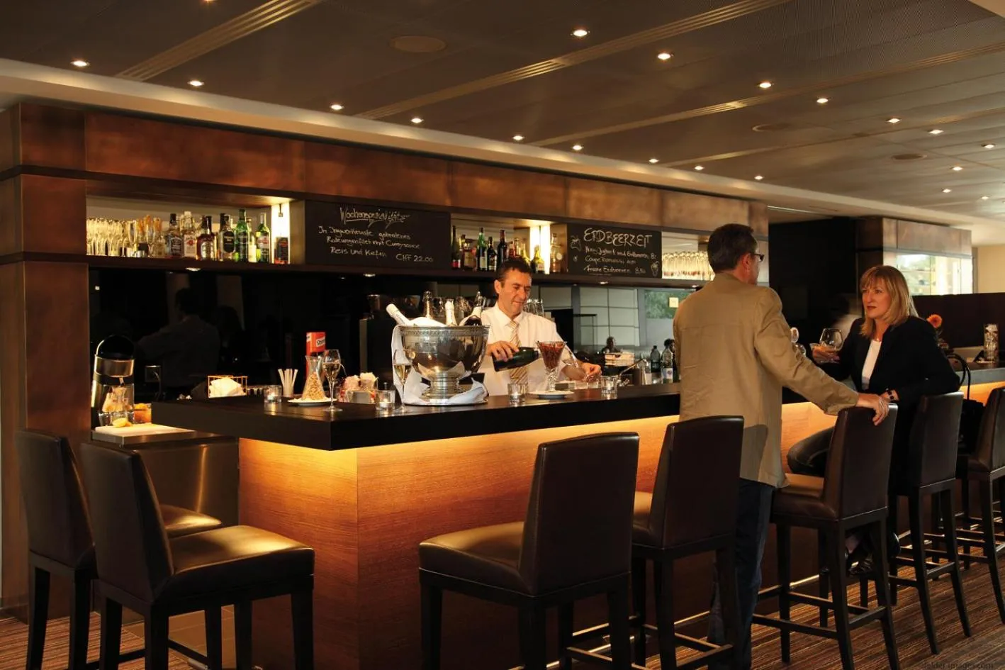 Lounge or bar in Park-Hotel am Rhein - Gesundheitshotel und Residenzen