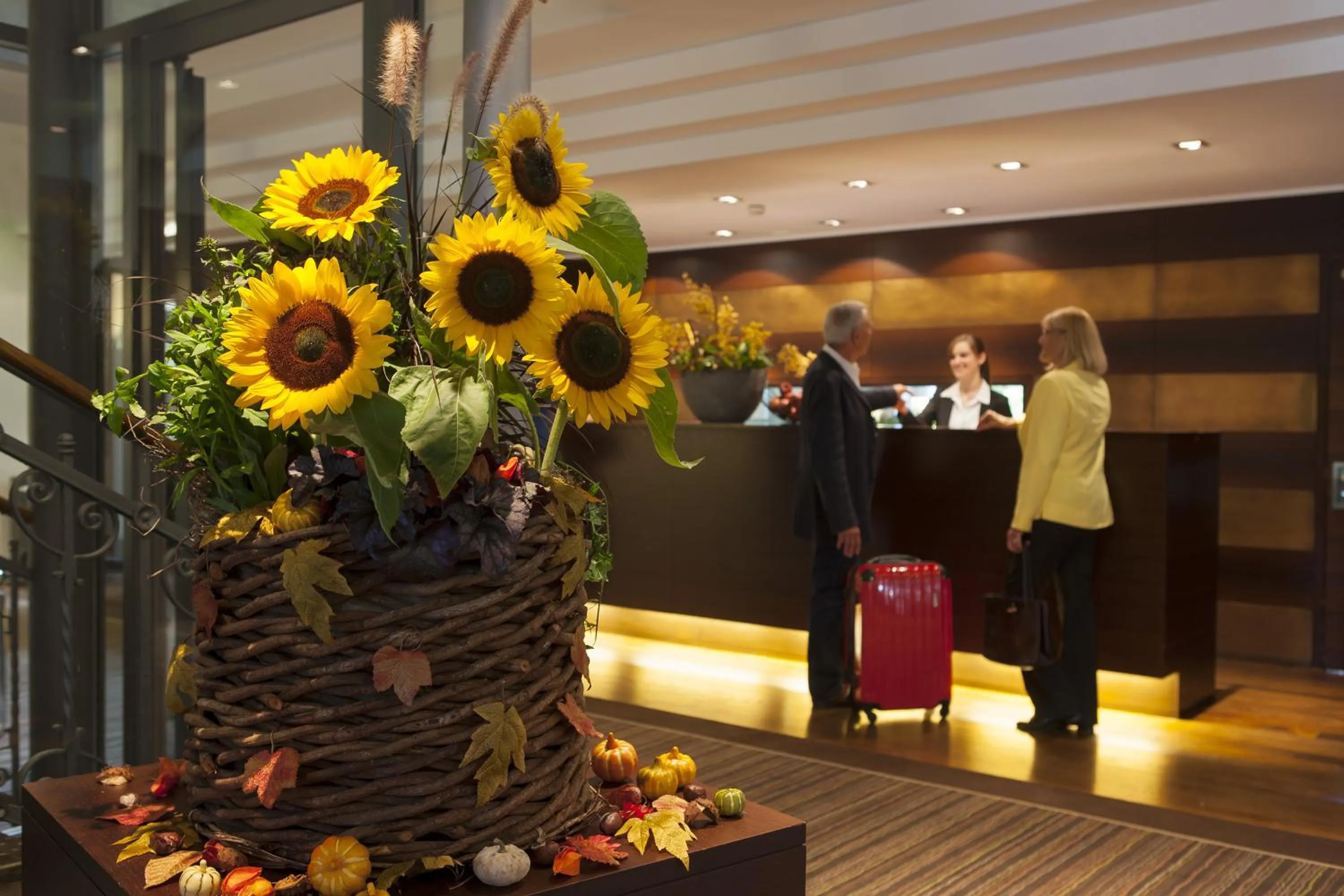 Lobby or reception in Park-Hotel am Rhein - Gesundheitshotel und Residenzen