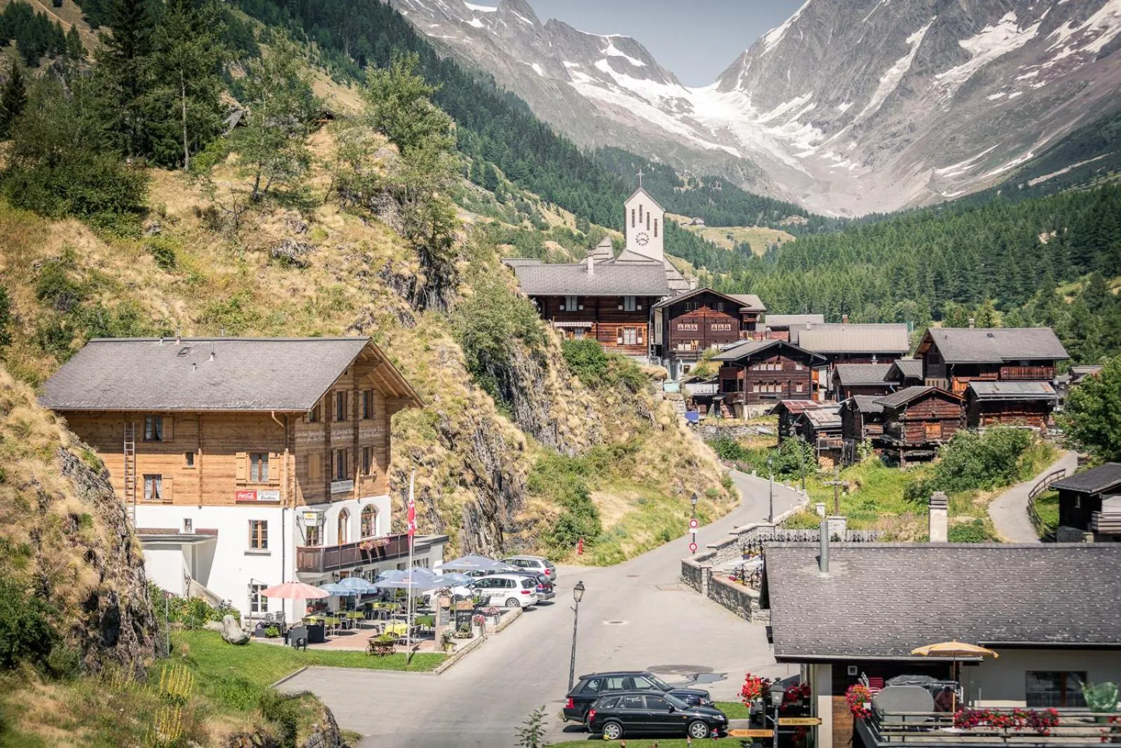 Natural landscape in Hotel Breithorn