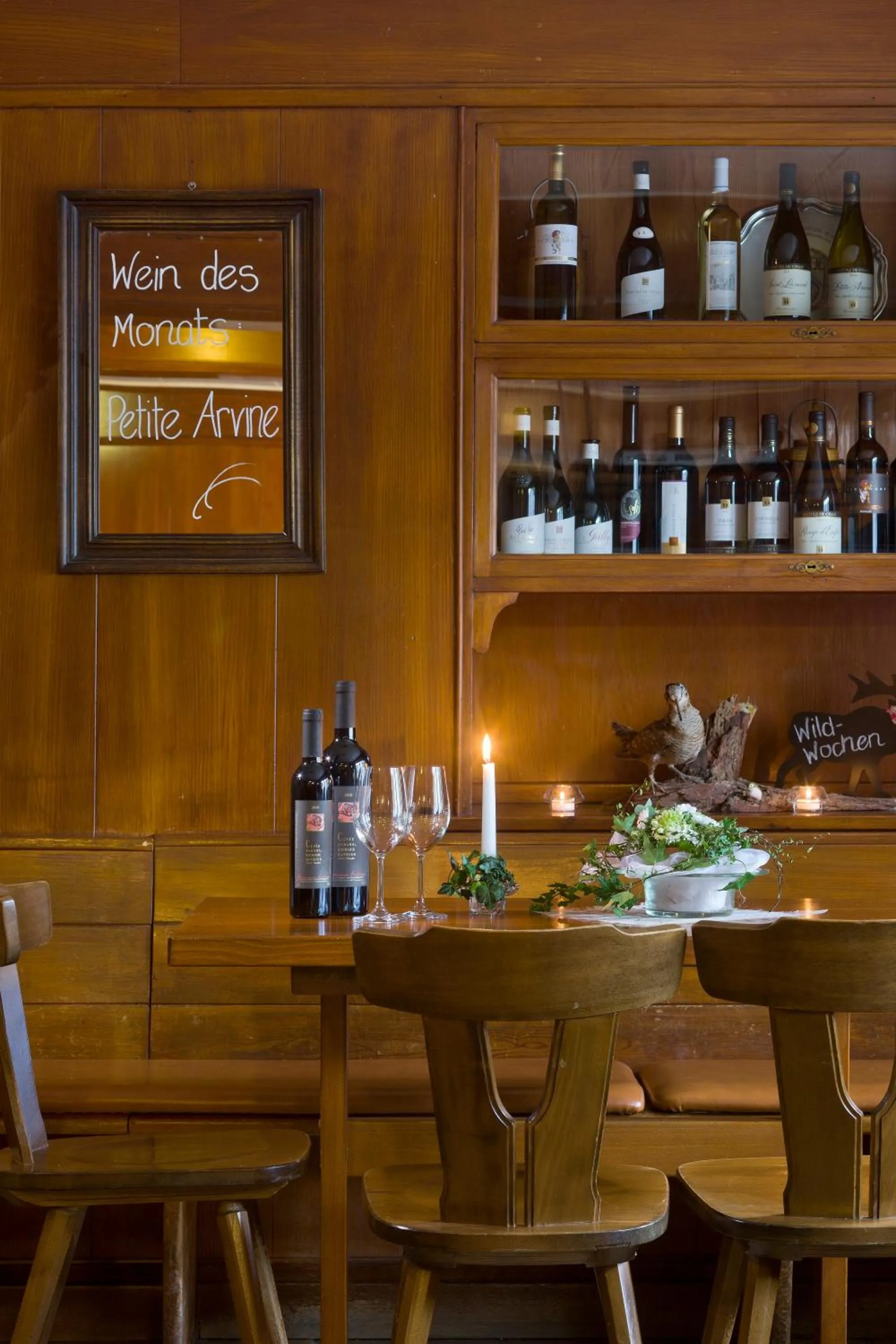 Restaurant/places to eat in Hotel Breithorn