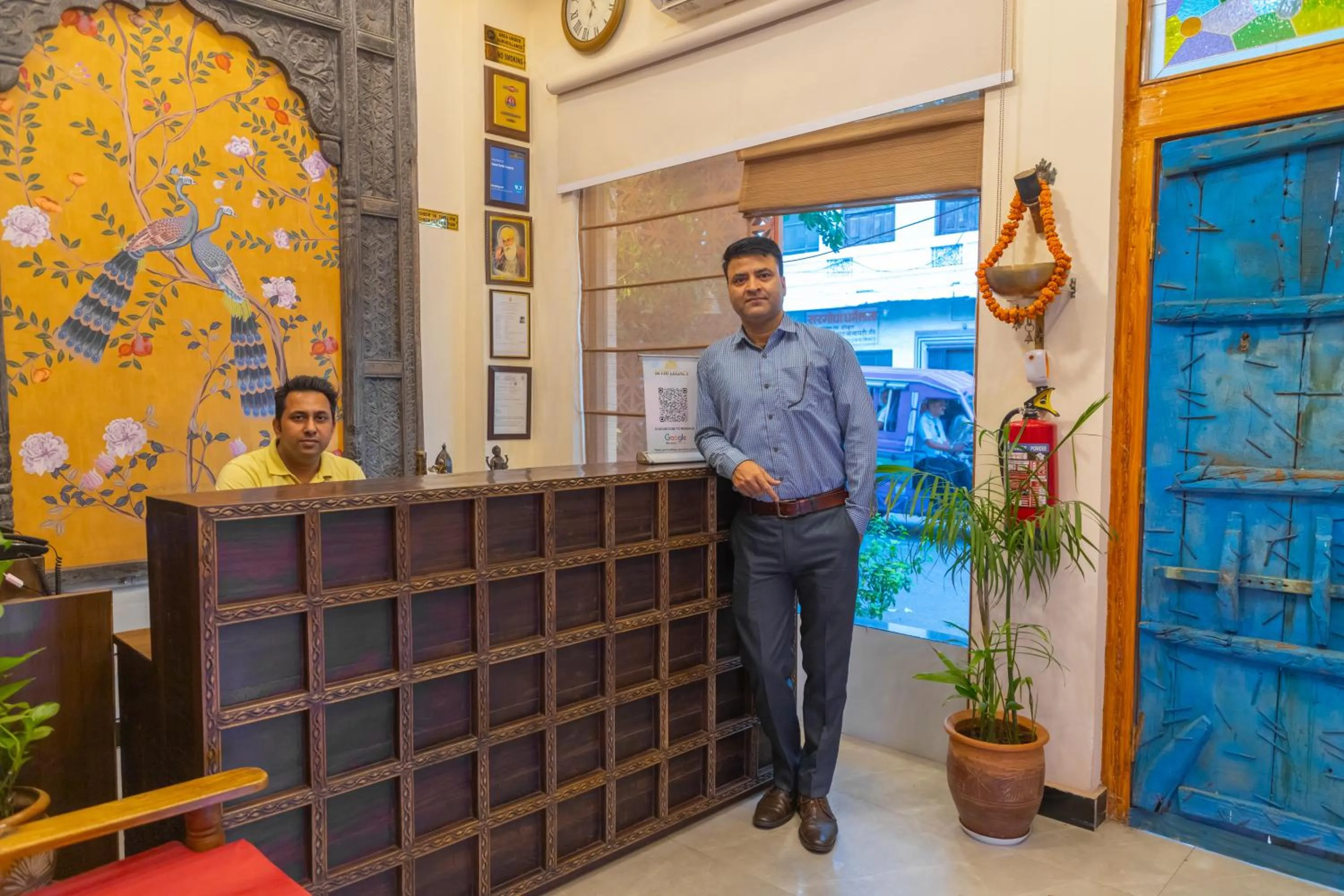 Lobby or reception in Hotel Sethi Legacy