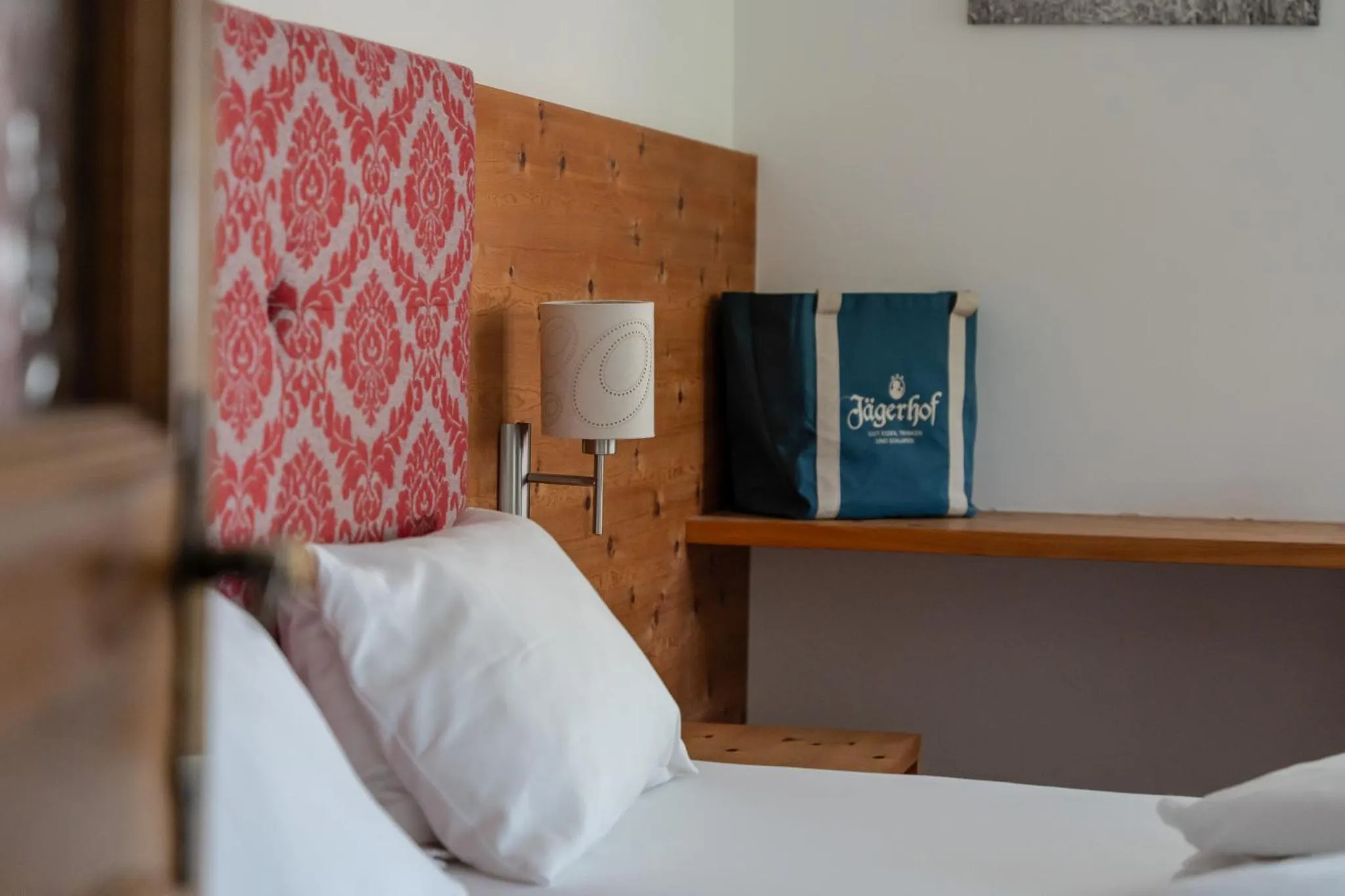 Decorative detail, Bed in Hotel Jägerhof