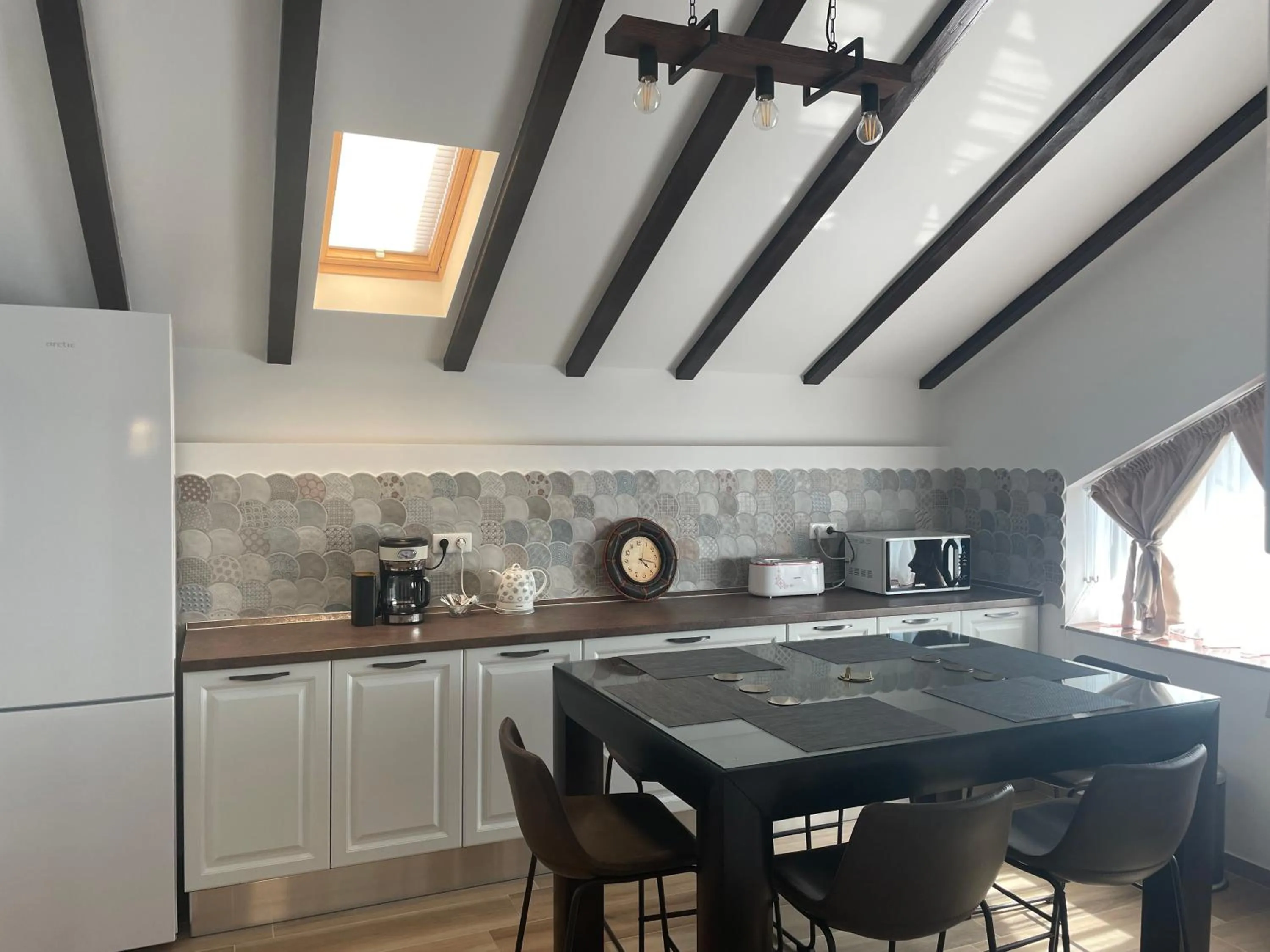 Kitchen or kitchenette in Iarca Inn