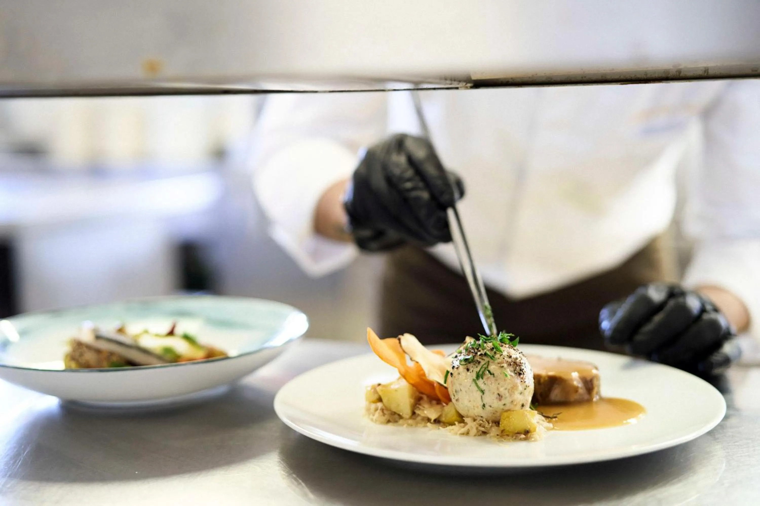 Restaurant/places to eat in Hotel Steffisalp