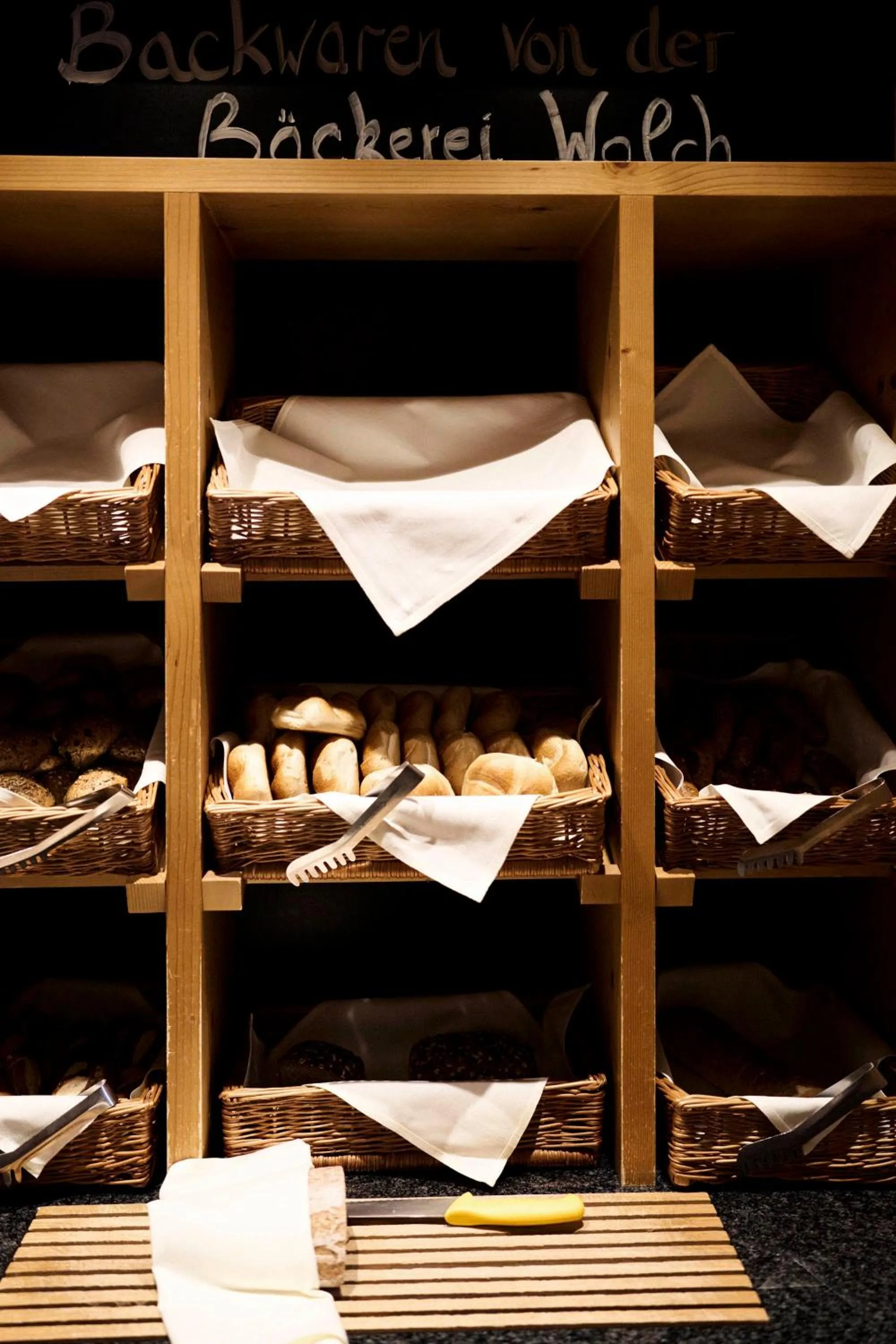 Buffet breakfast in Hotel Steffisalp