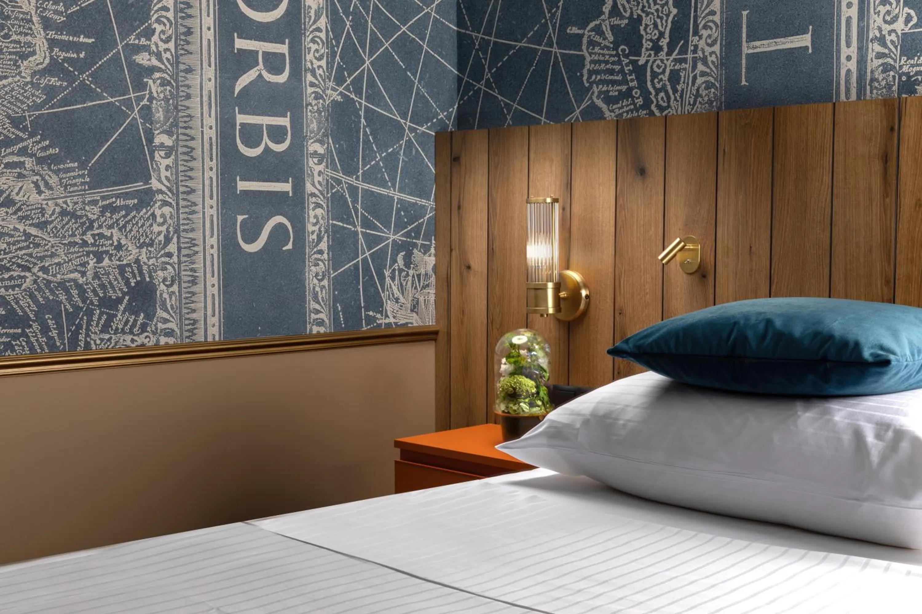 Bed in ARTIST Boutique Hotel