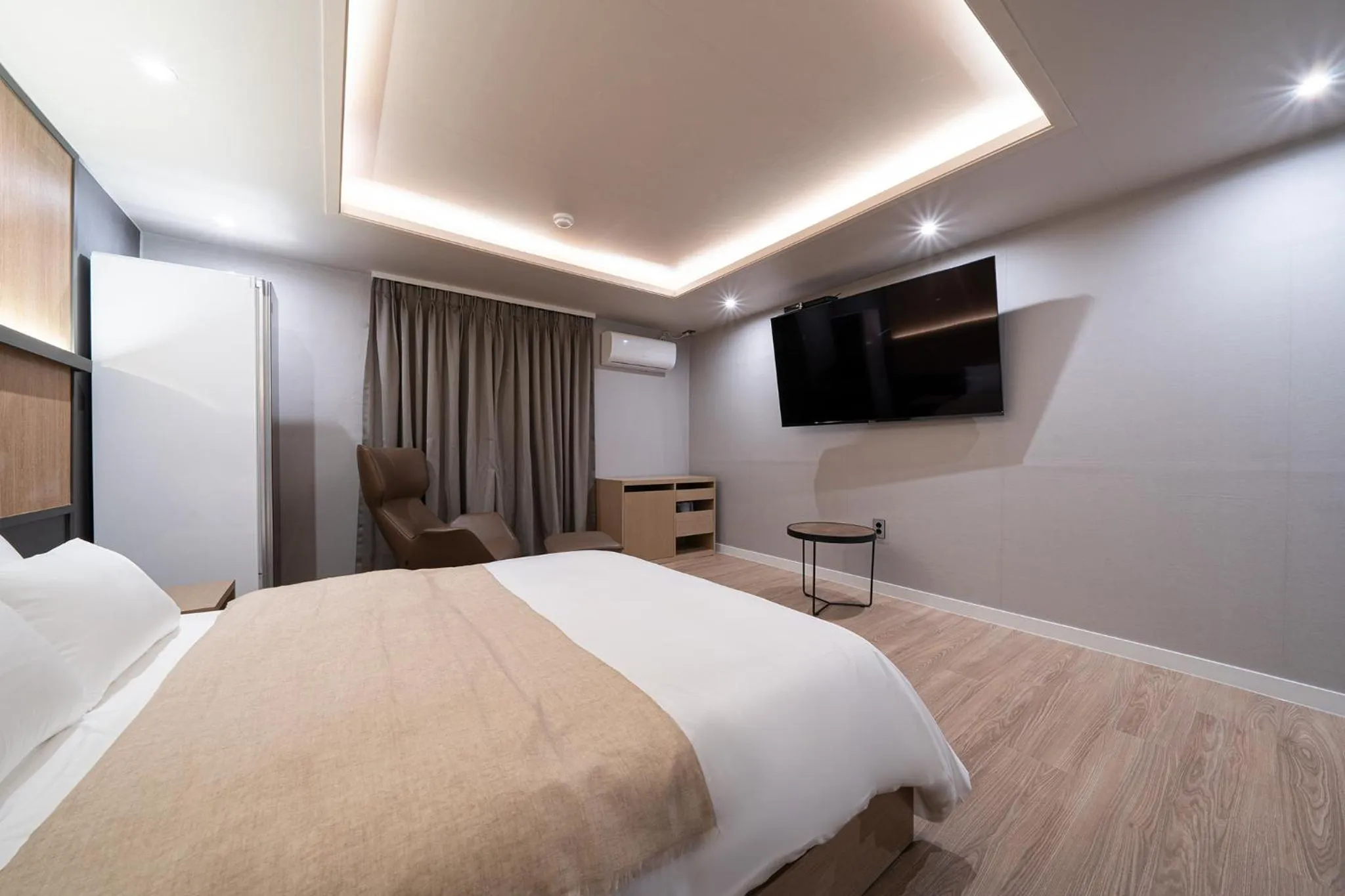 Bed in Aank Hotel Daejeon Yongjeon 1st